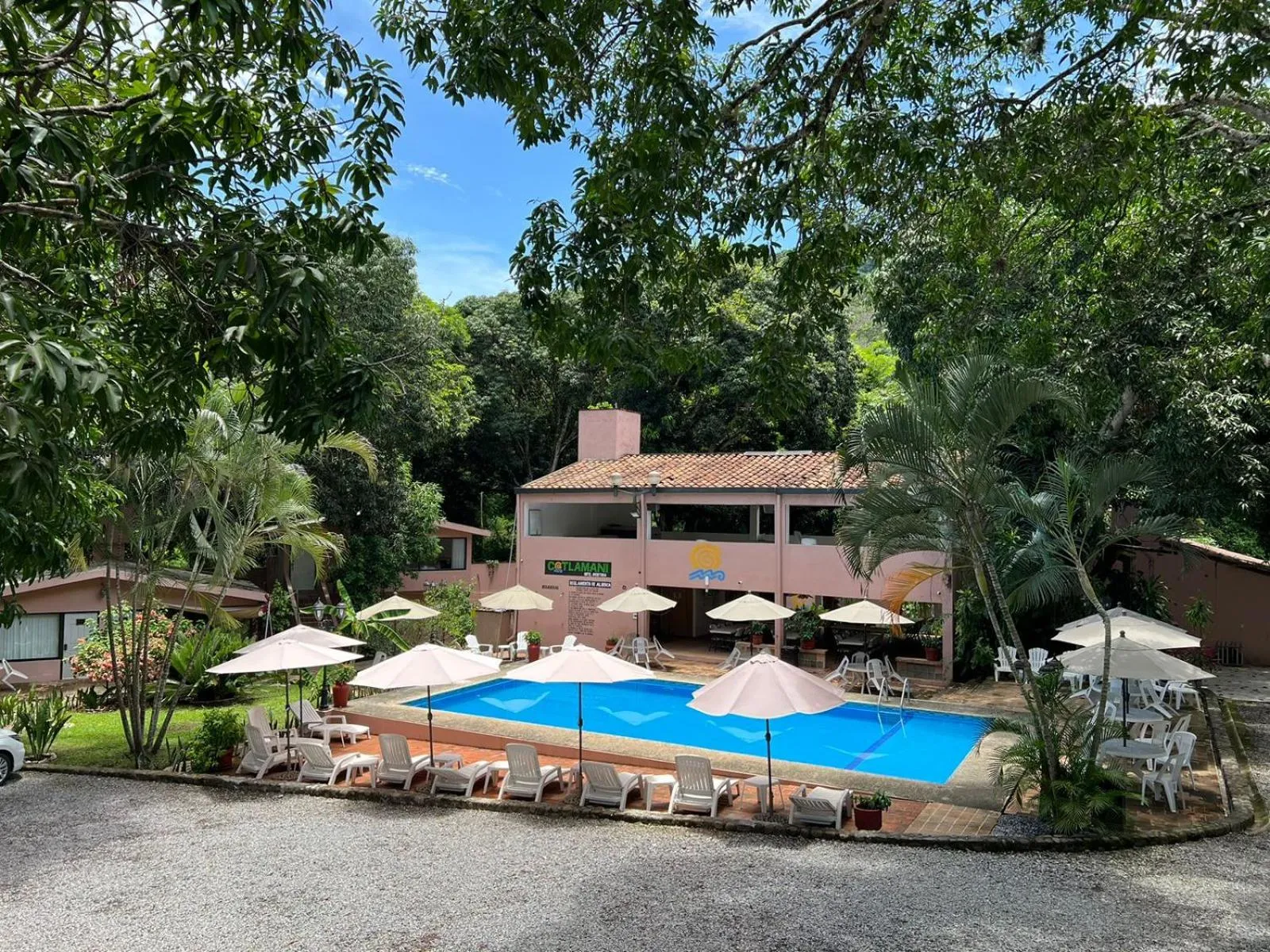 Garden view in Cotlamani Hotel Aventura