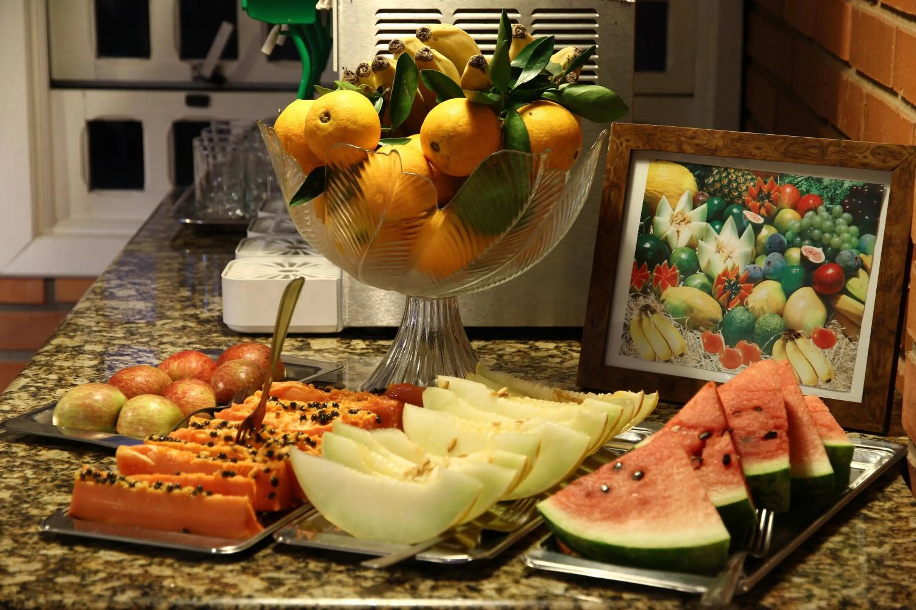 Food and drinks in Hotel Pousada Ald' Mama