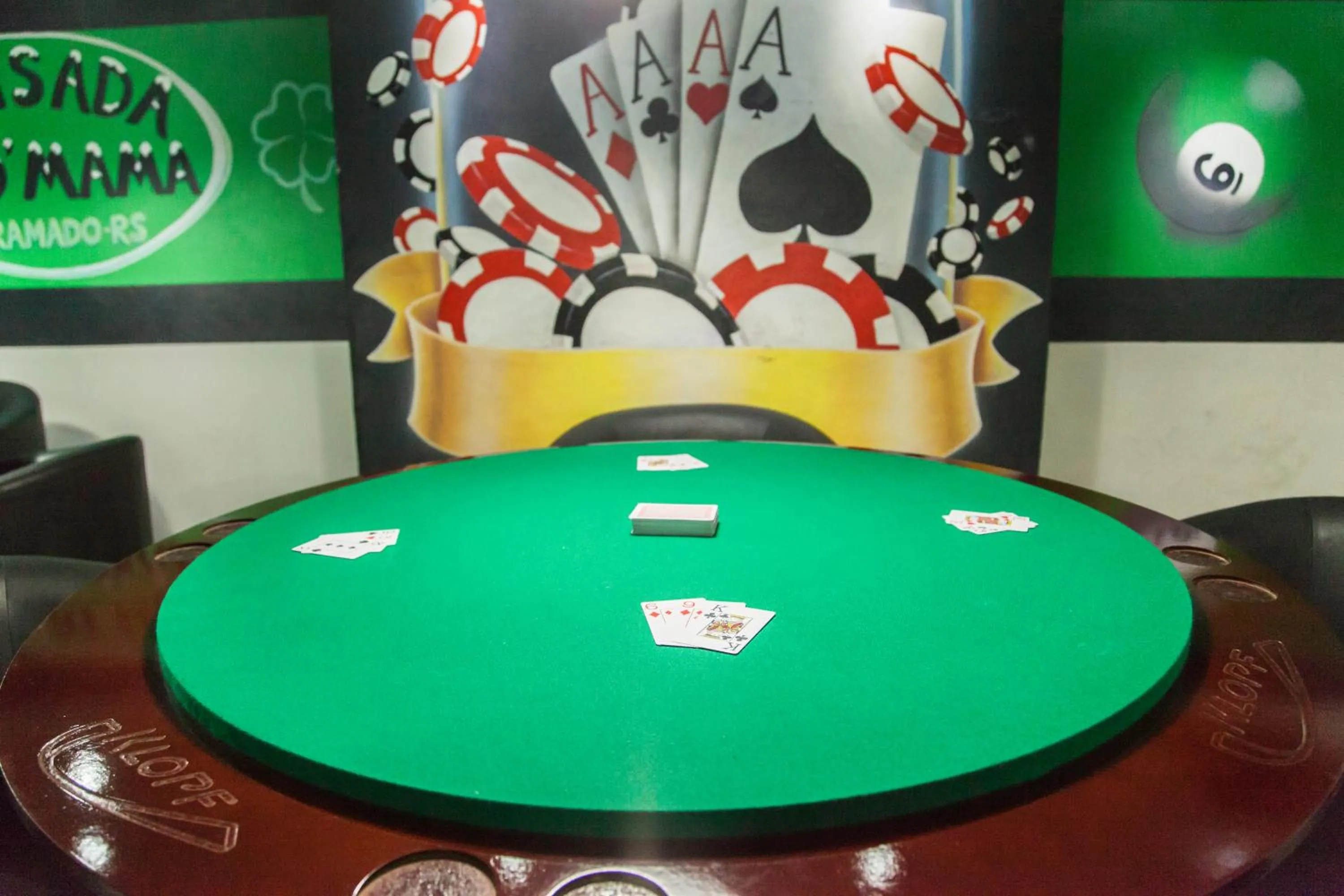 Game Room in Hotel Pousada Ald' Mama