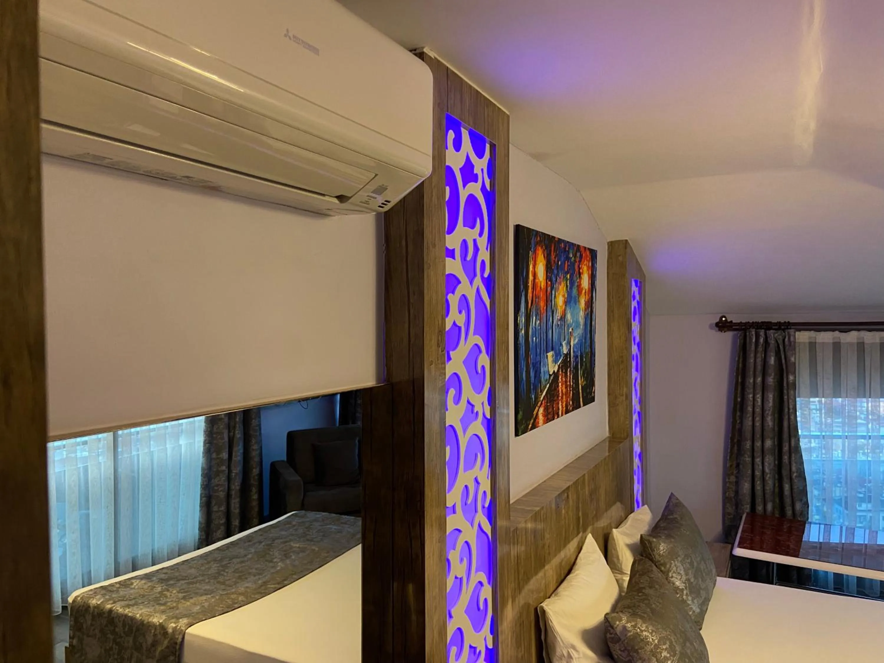 Bedroom, Bed in Castle Light Boutique