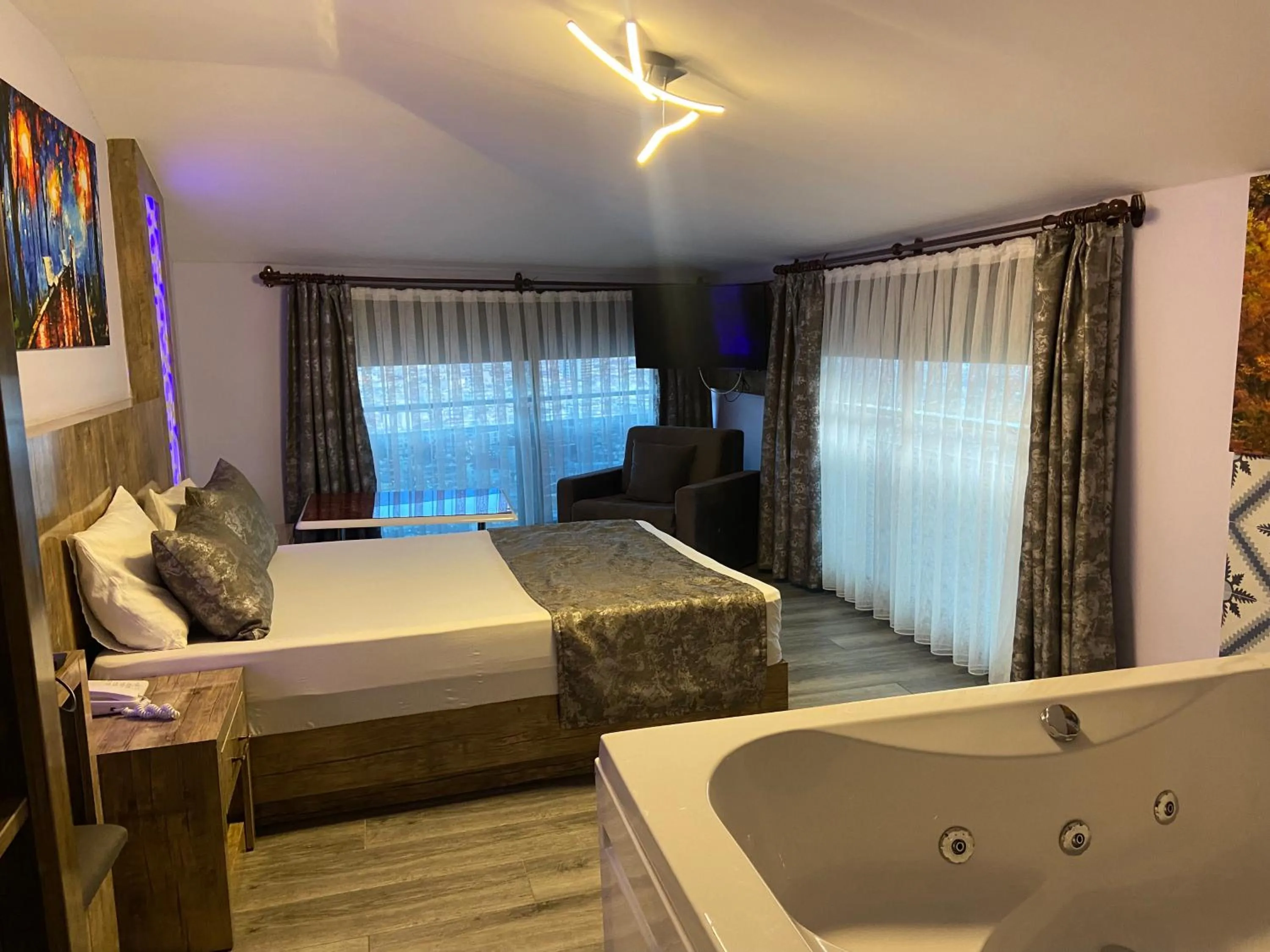 Bed in Castle Light Boutique