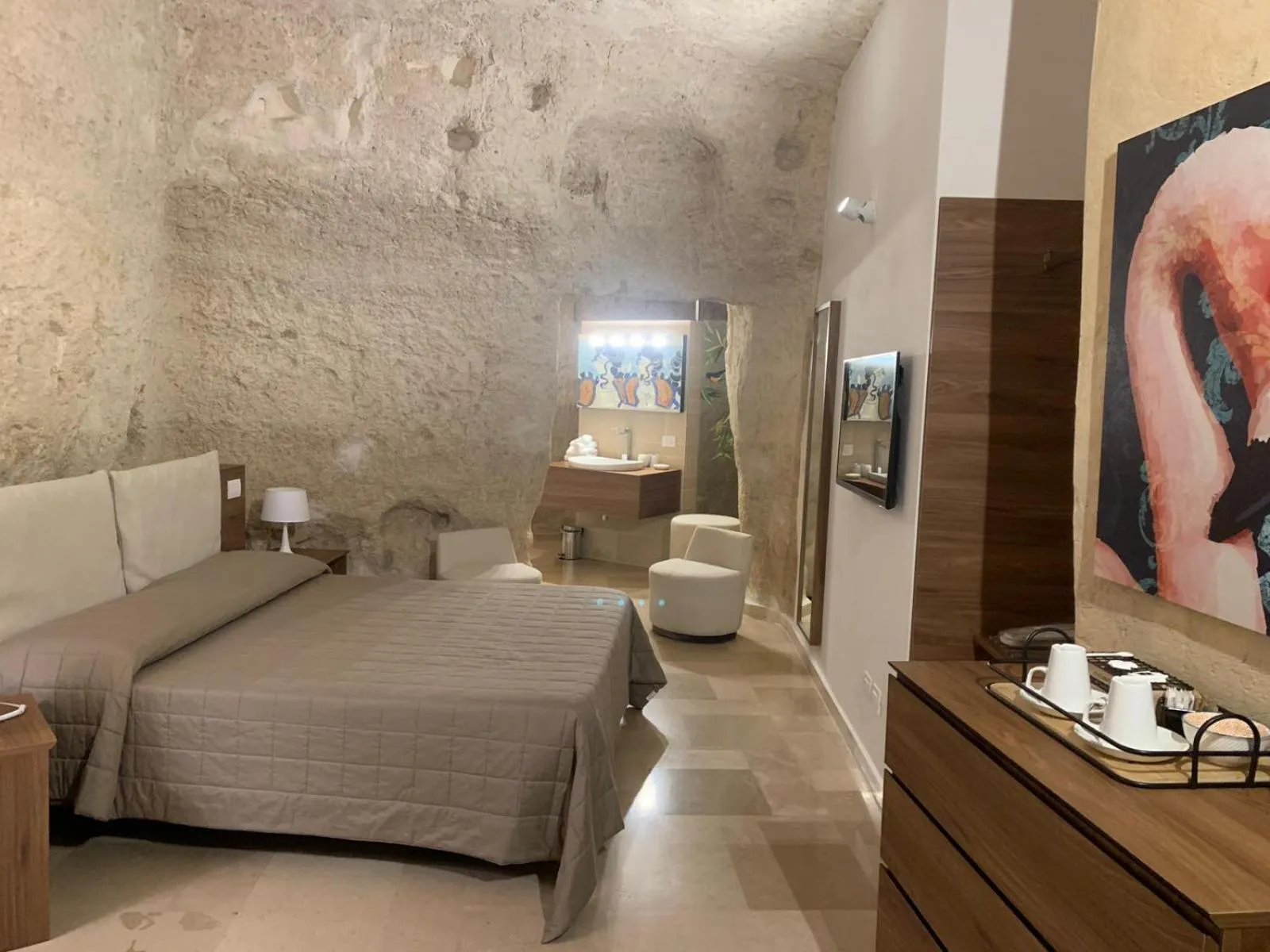 Bed in Albergo Del Sedile