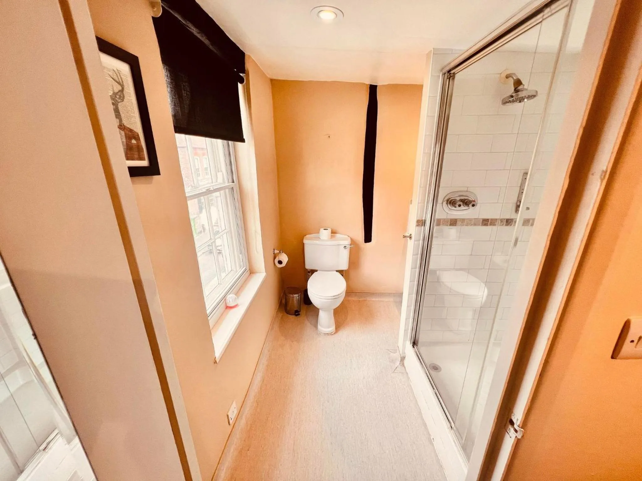 Shower in George & Dragon Hotel