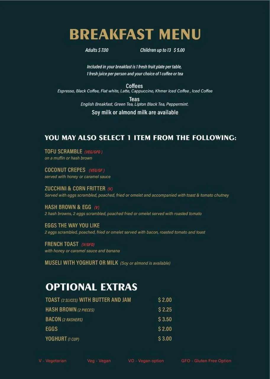 Food and drinks in Grange