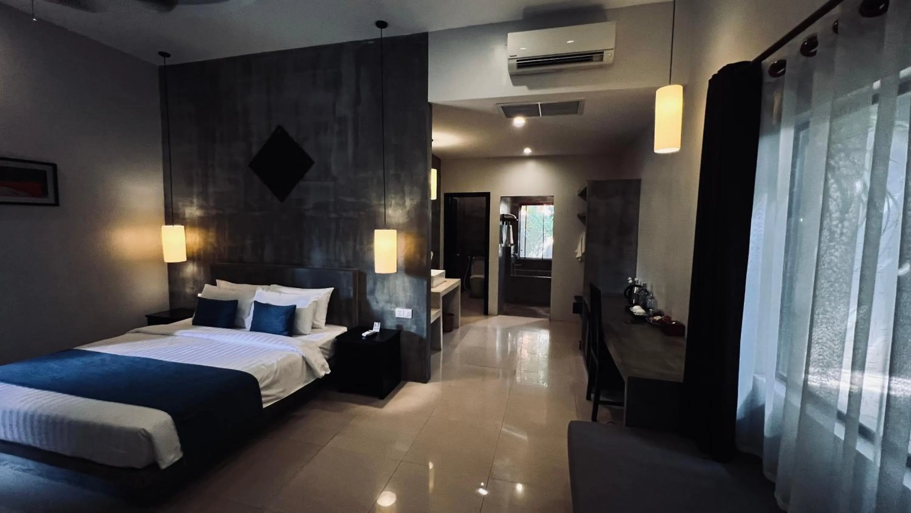 Bed in Grange Boutique Siem Reap