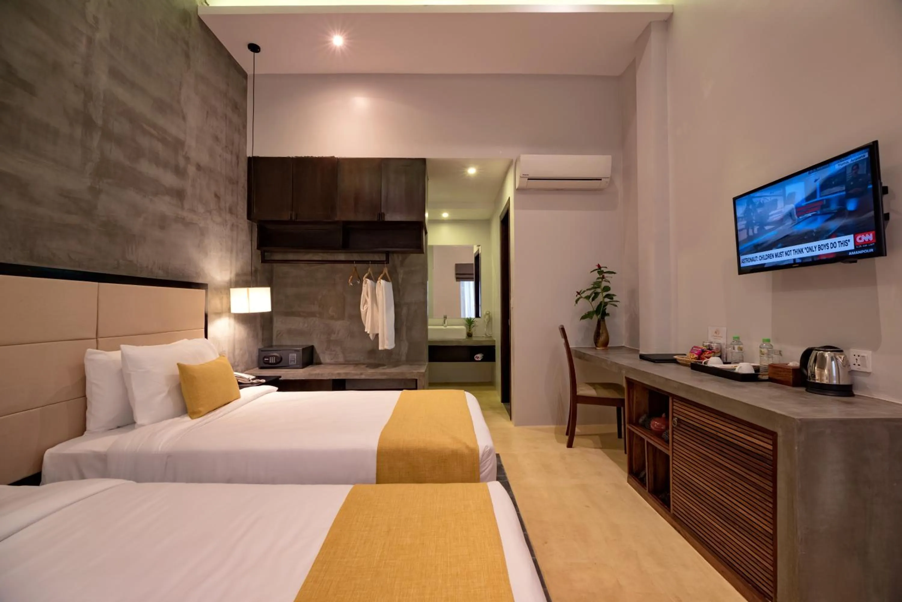 Photo of the whole room, Bed in Grange