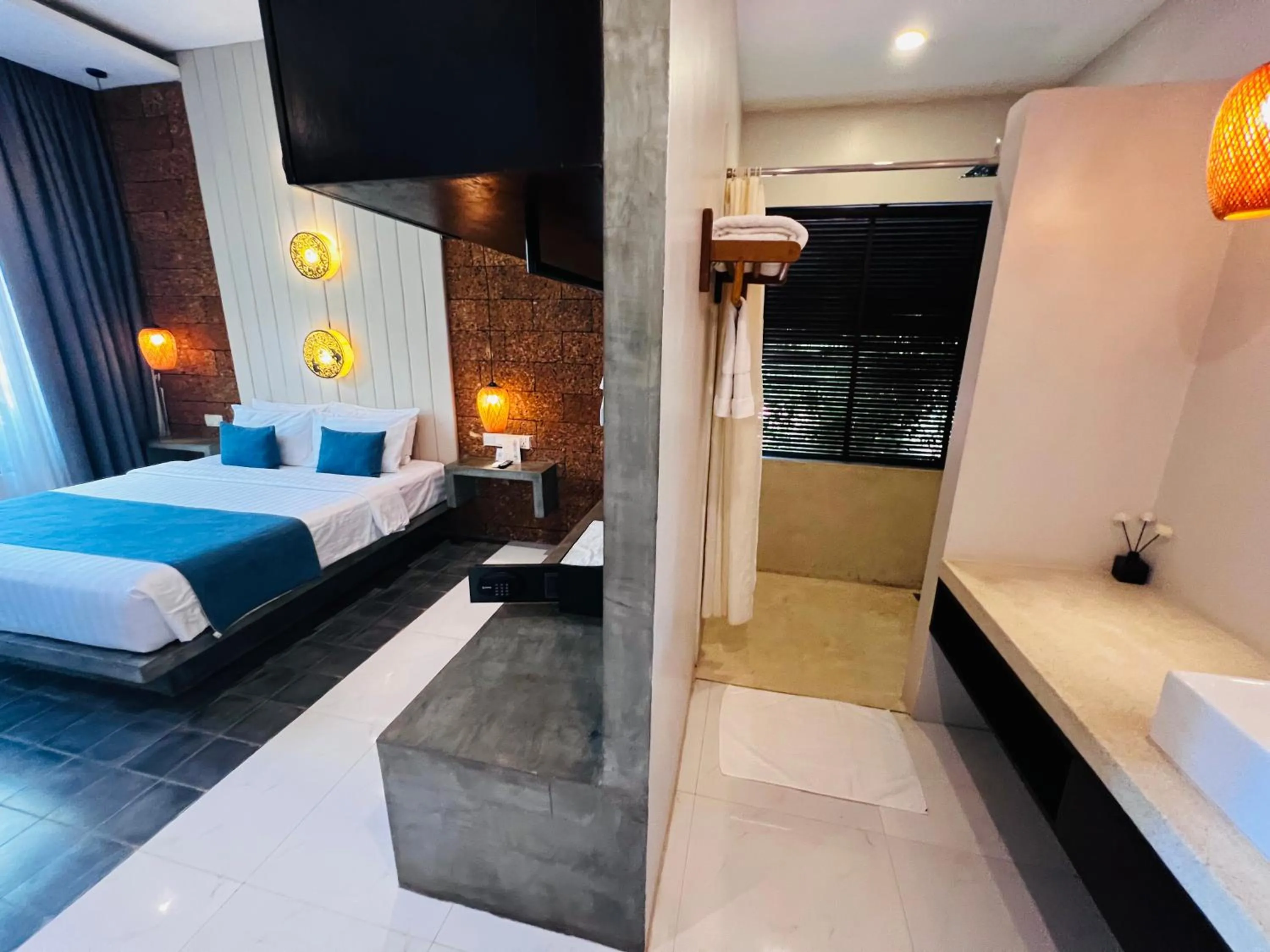 Photo of the whole room, Bed in Grange