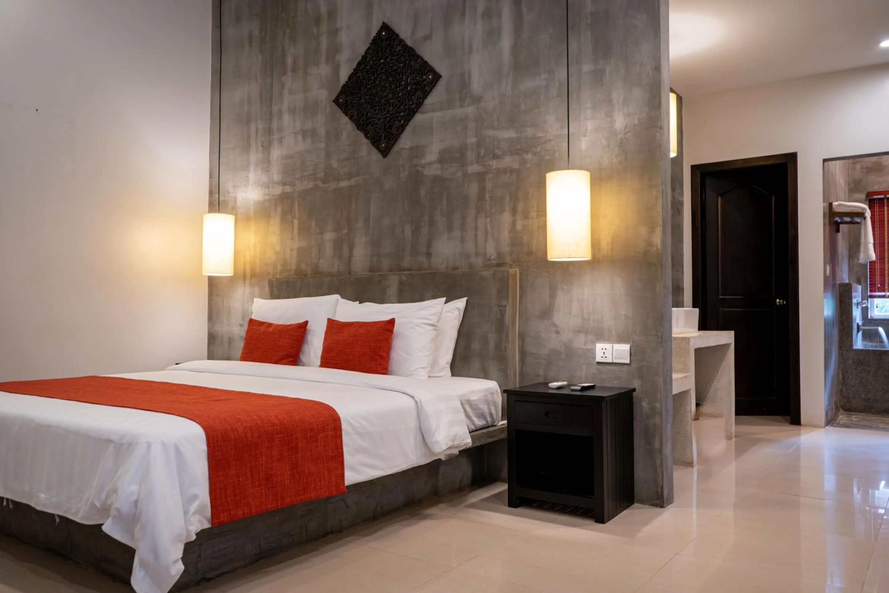 Photo of the whole room, Bed in Grange