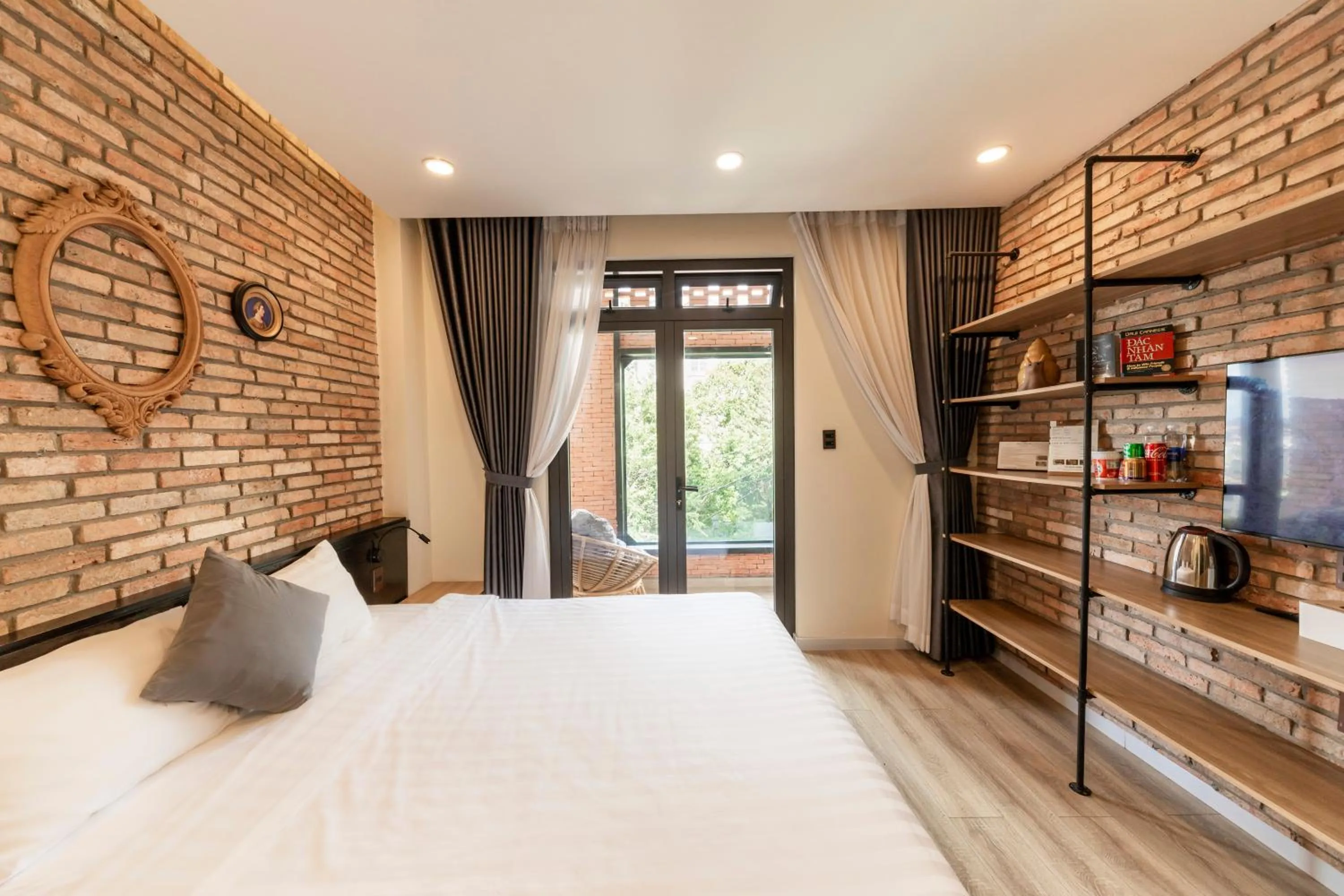 Bedroom, Bed in The Brick Home dalat