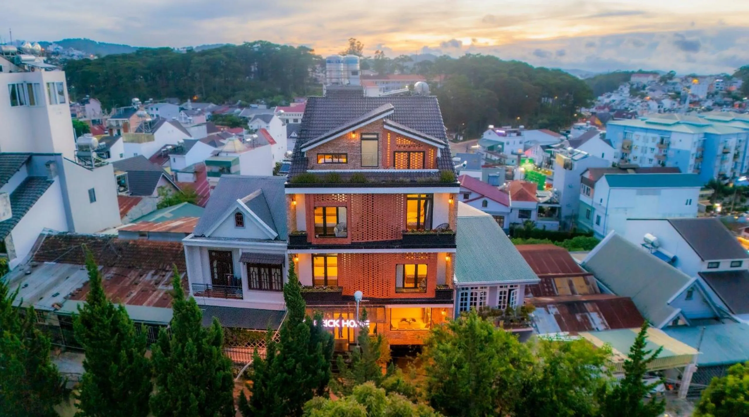 Property building in The Brick Home dalat