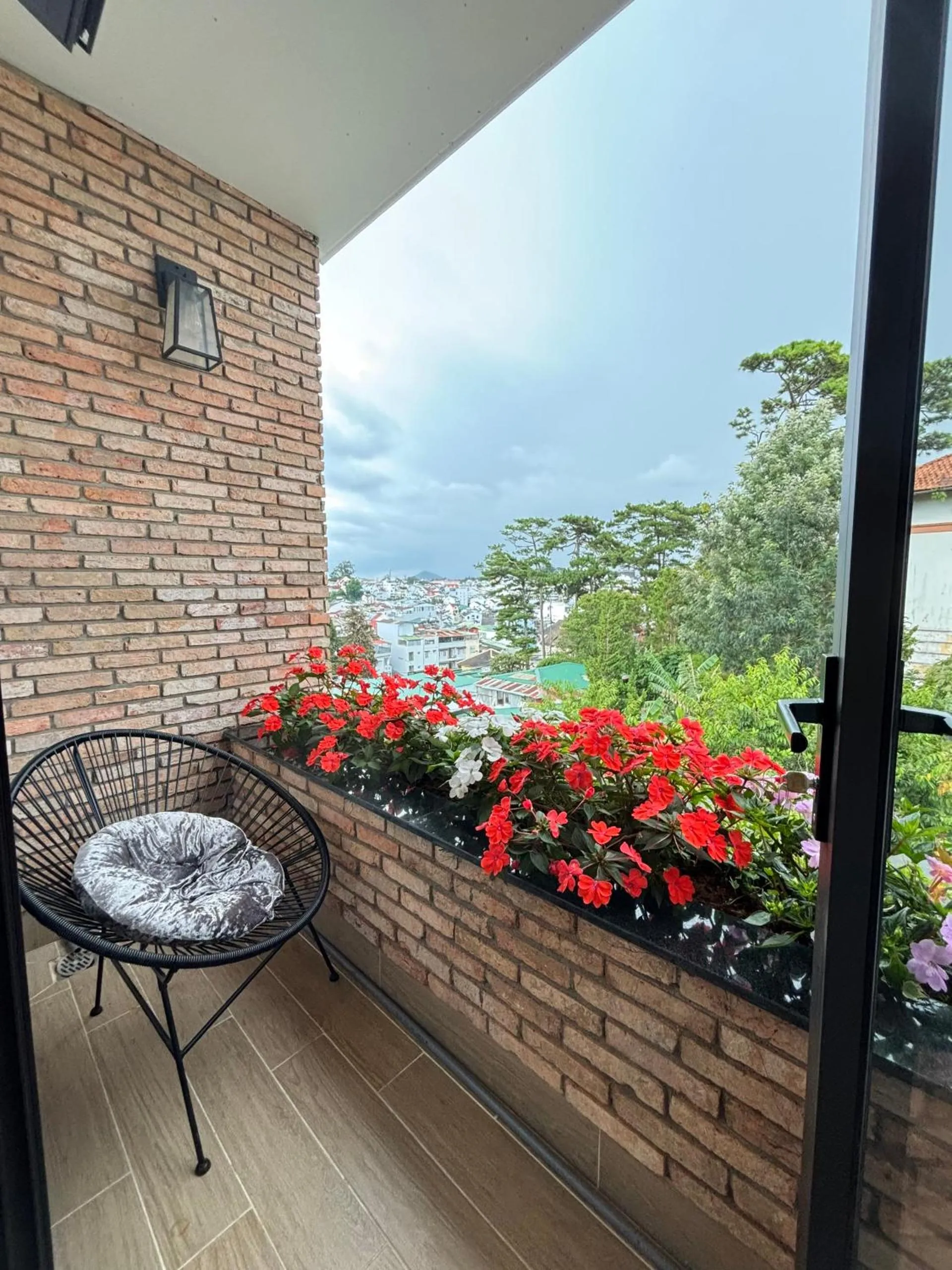 Balcony/Terrace in The Brick Home dalat