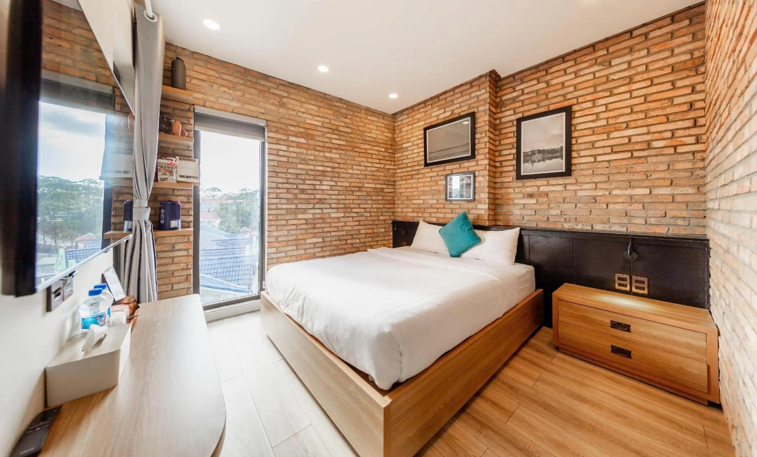 Photo of the whole room, Bed in The Brick Home dalat
