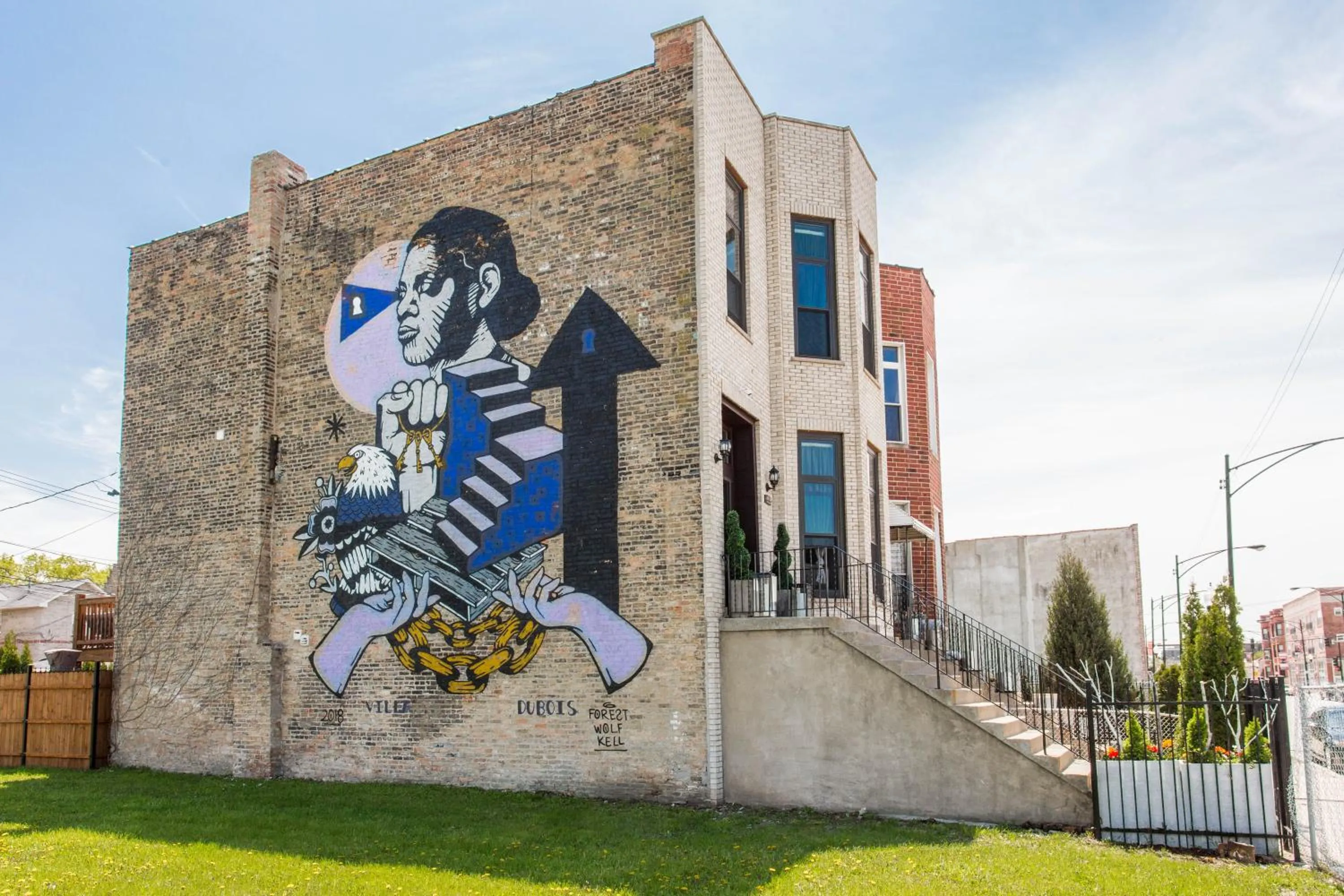 Bird's eye view in McCormick Place Guest House
