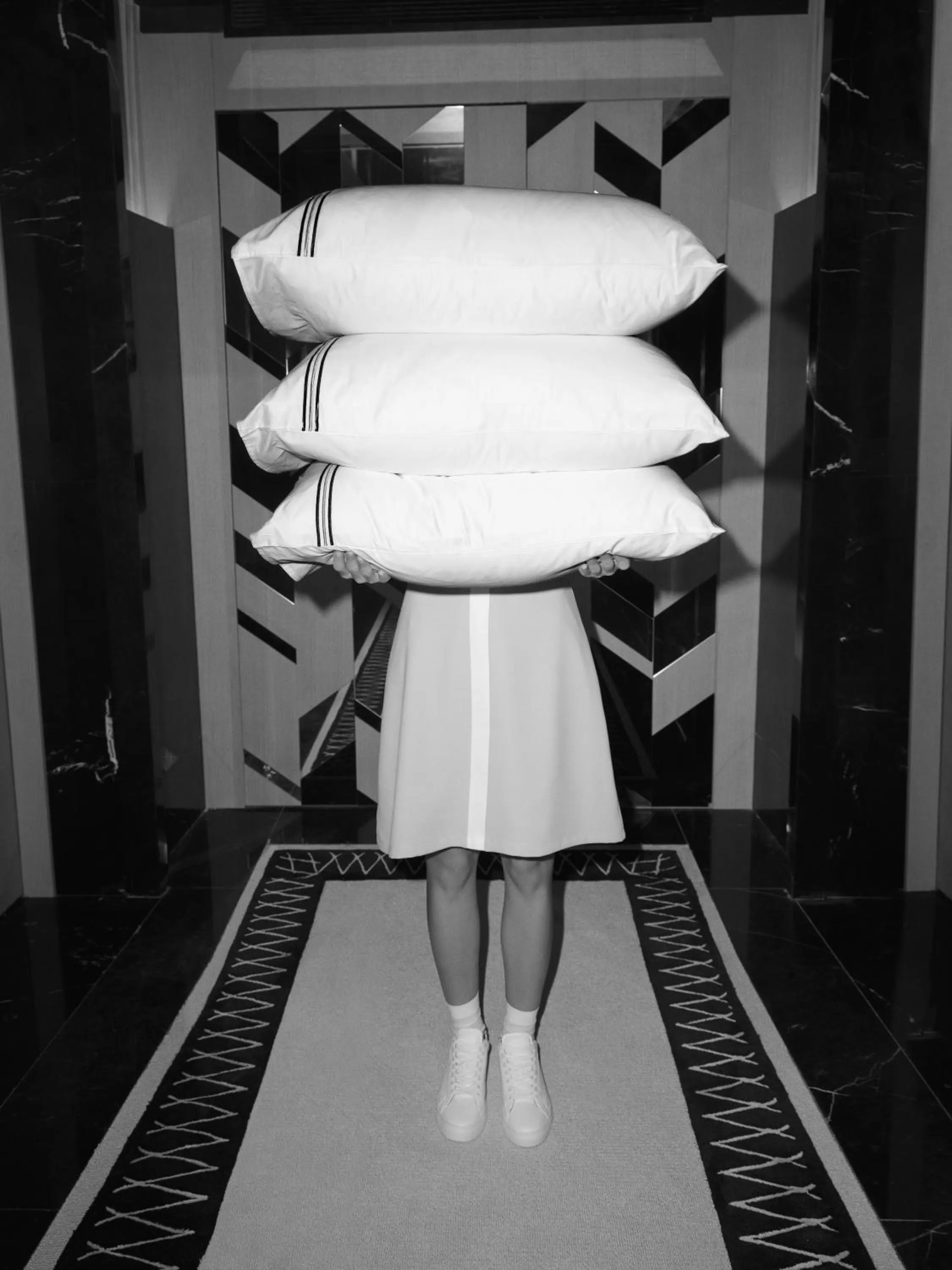 Bed in Vakko Hotel and Residence