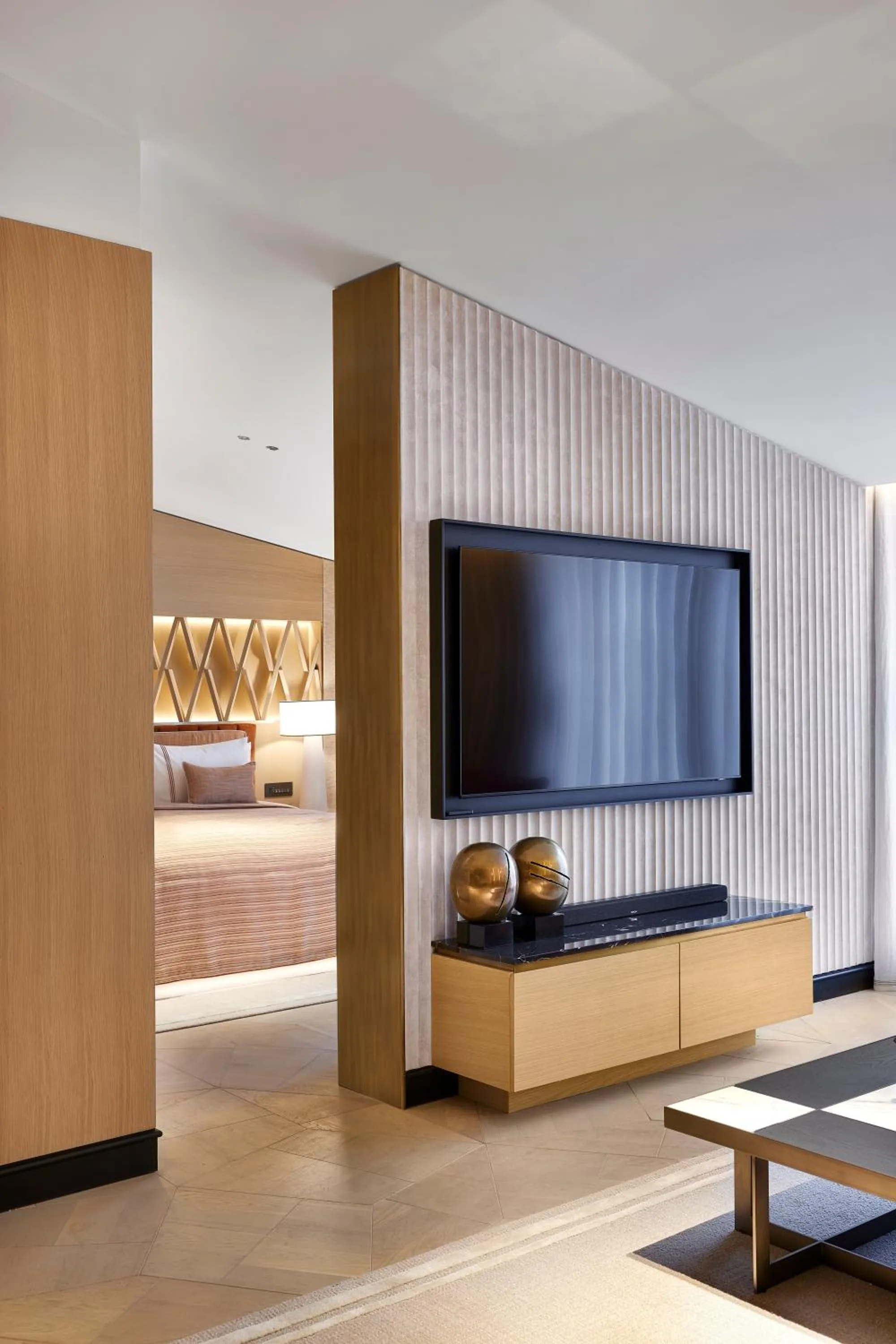 Bed in Vakko Hotel and Residence