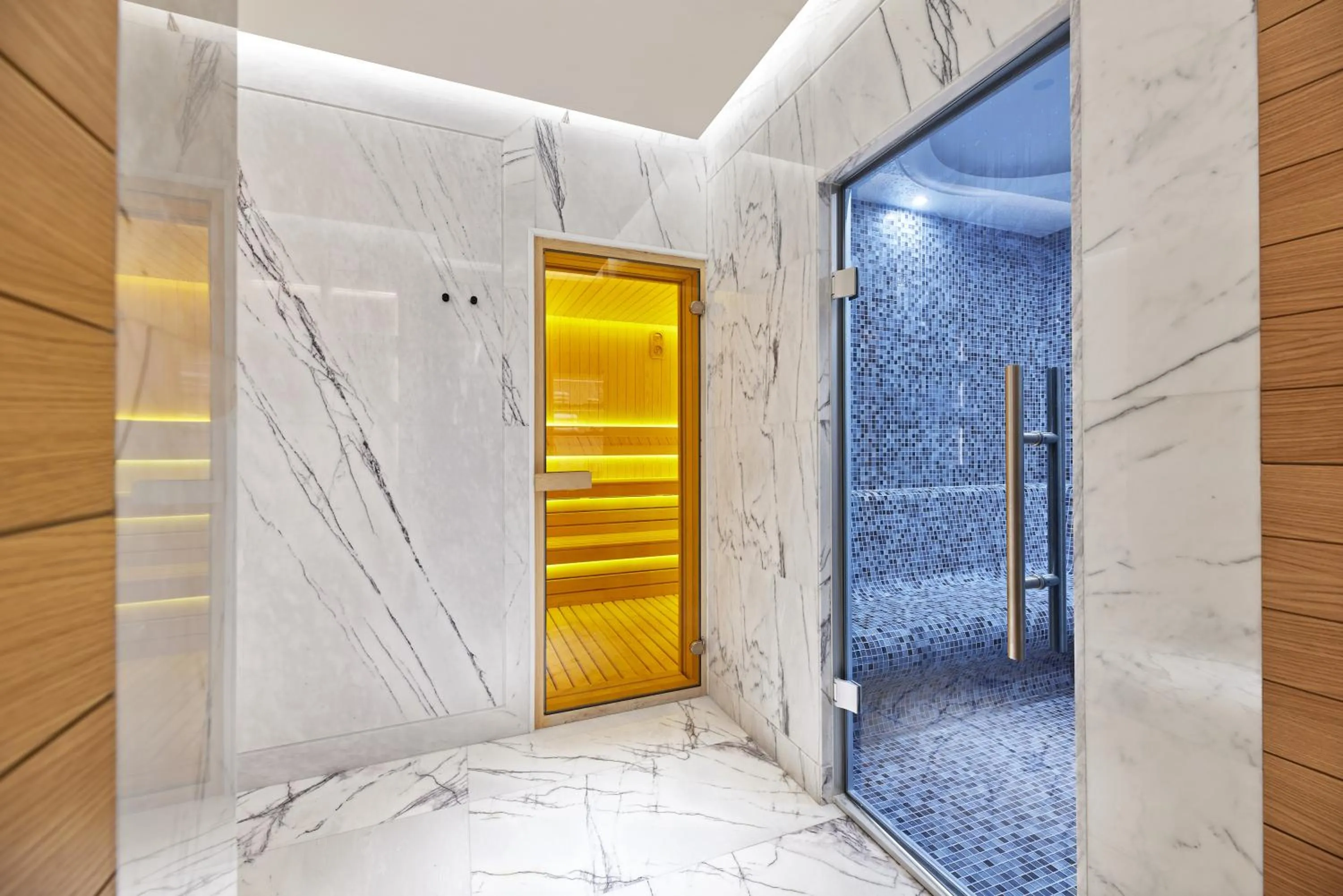 Sauna in Vakko Hotel and Residence