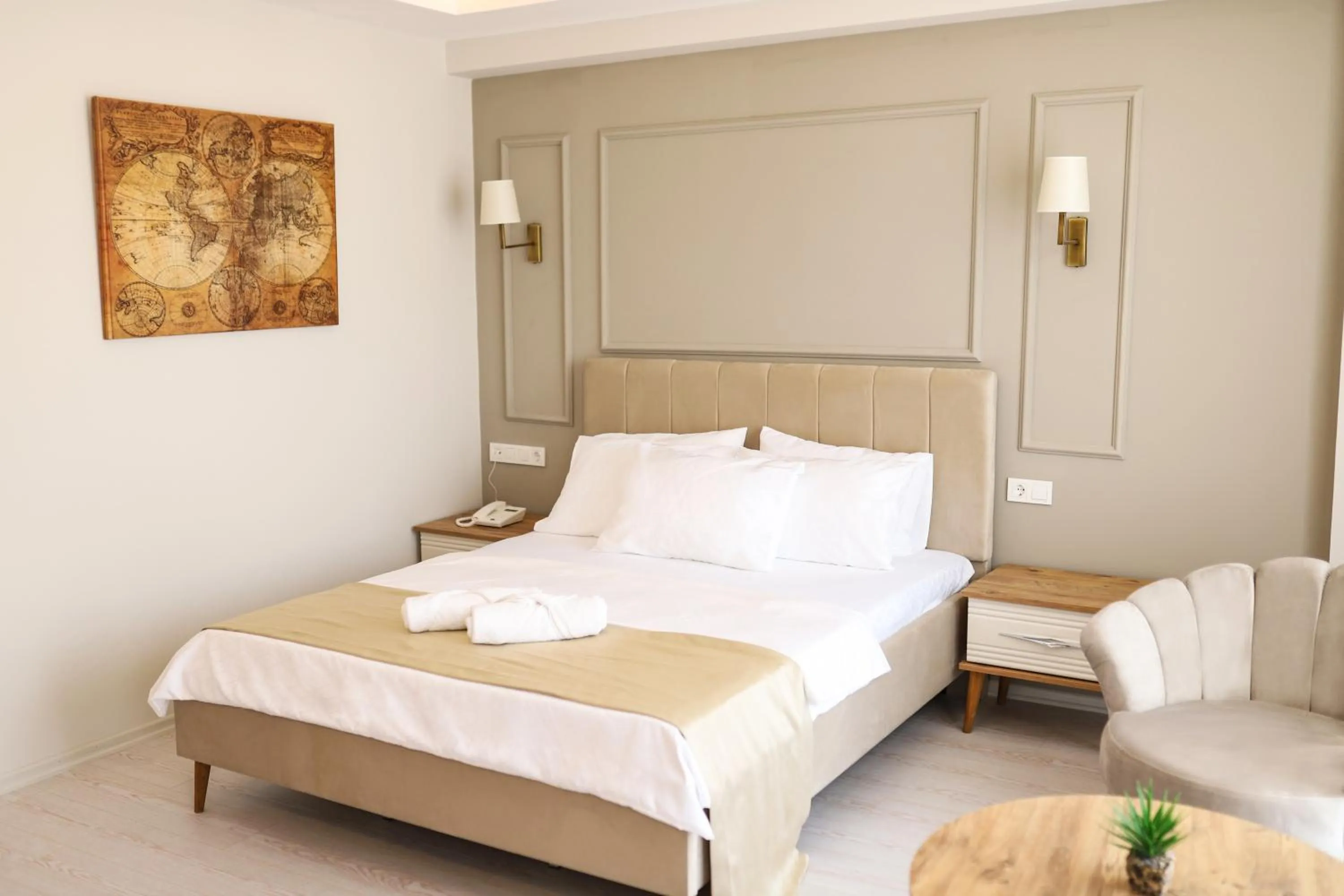 Bed in PETRA HOTEL TUZLA