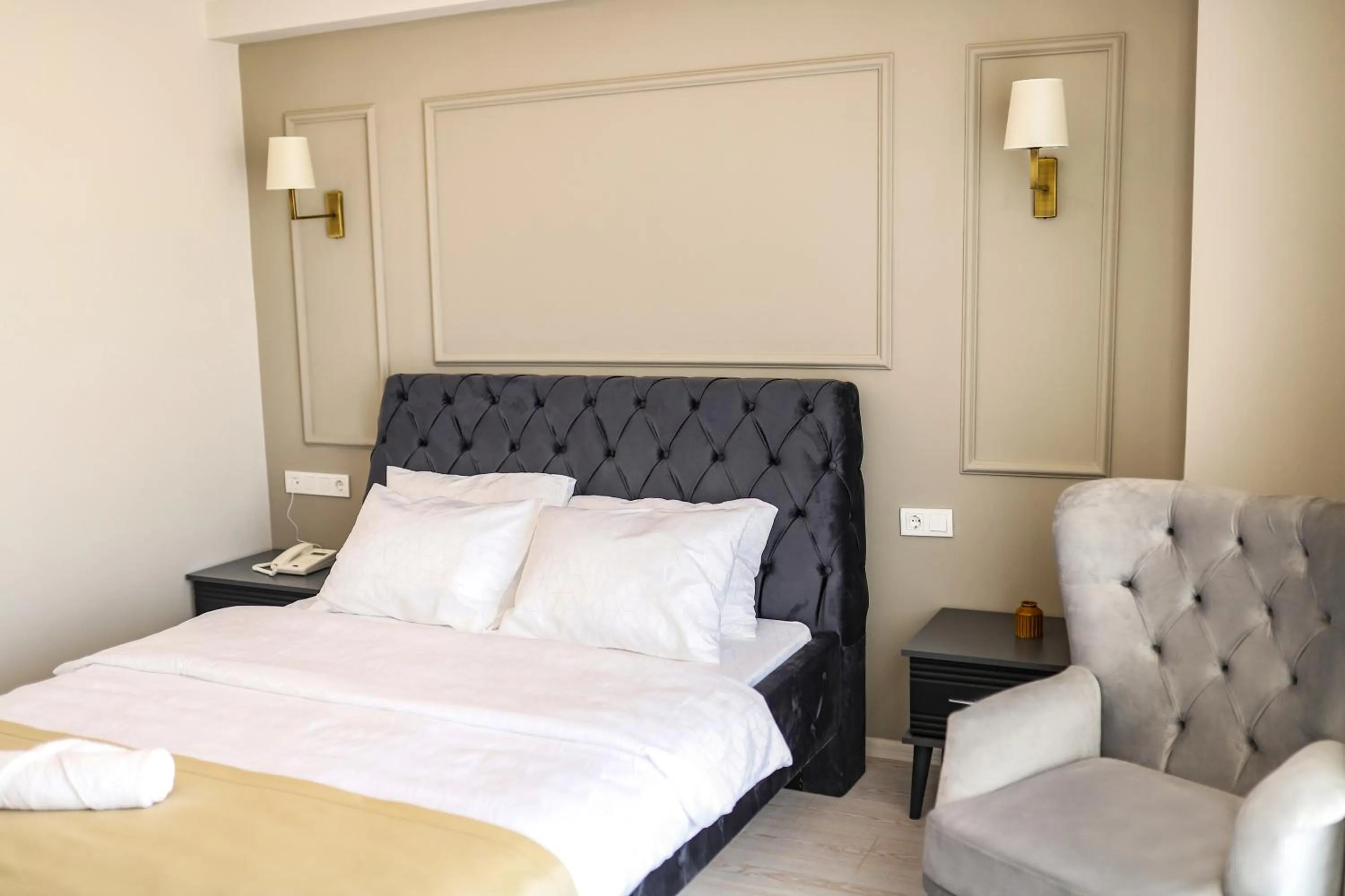 Bed in PETRA HOTEL TUZLA