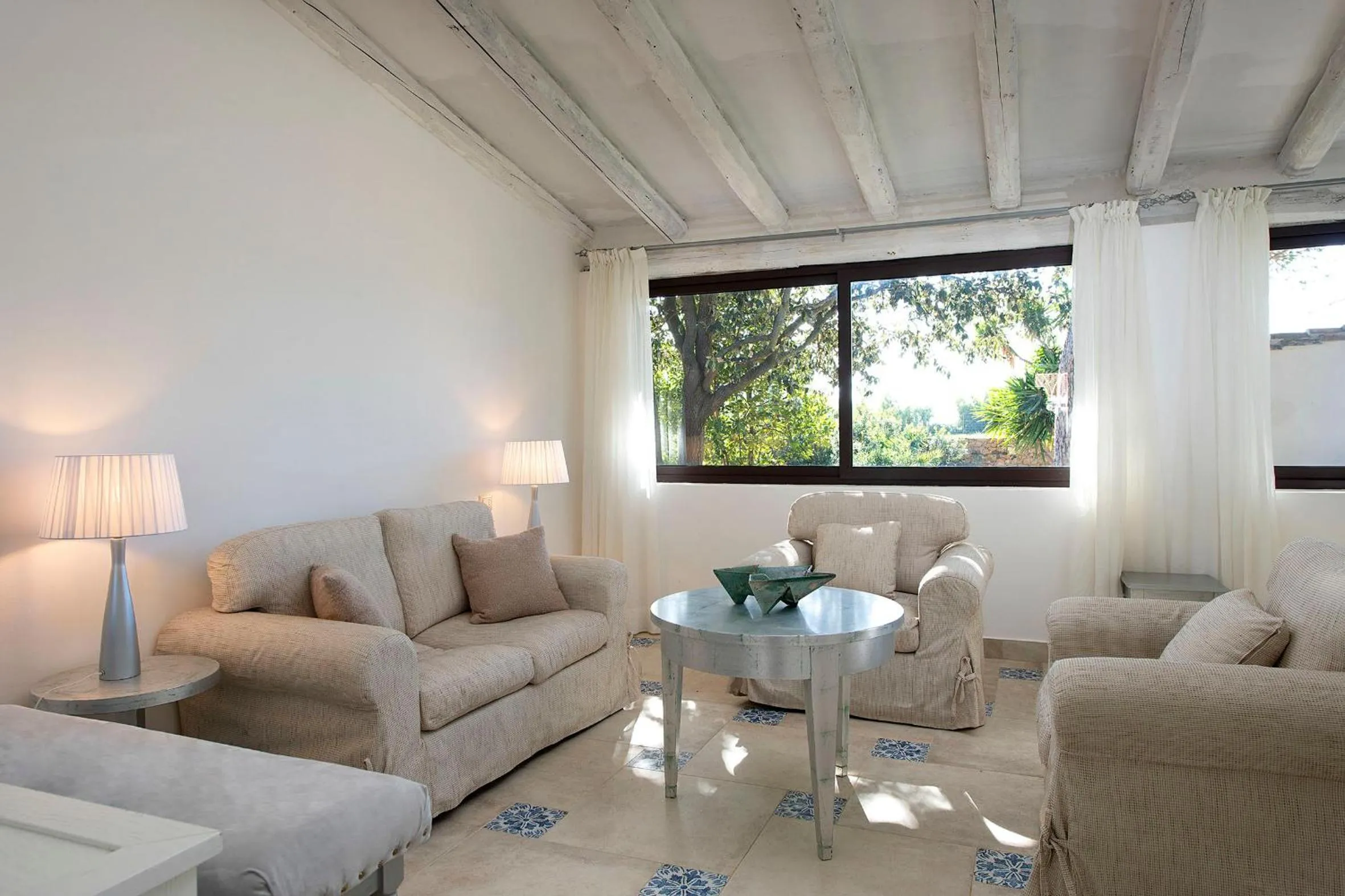 Living room in Villa Cavalieri Country Hotel