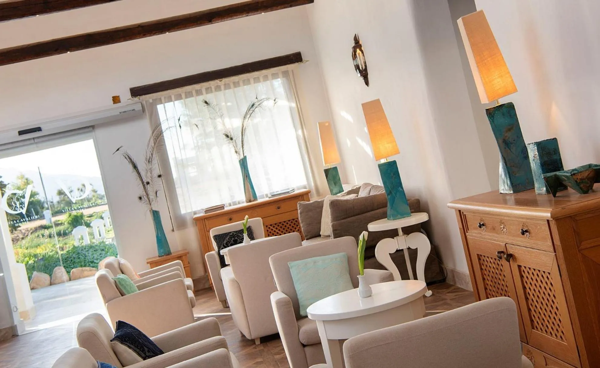 Lobby or reception in Villa Cavalieri Country Hotel