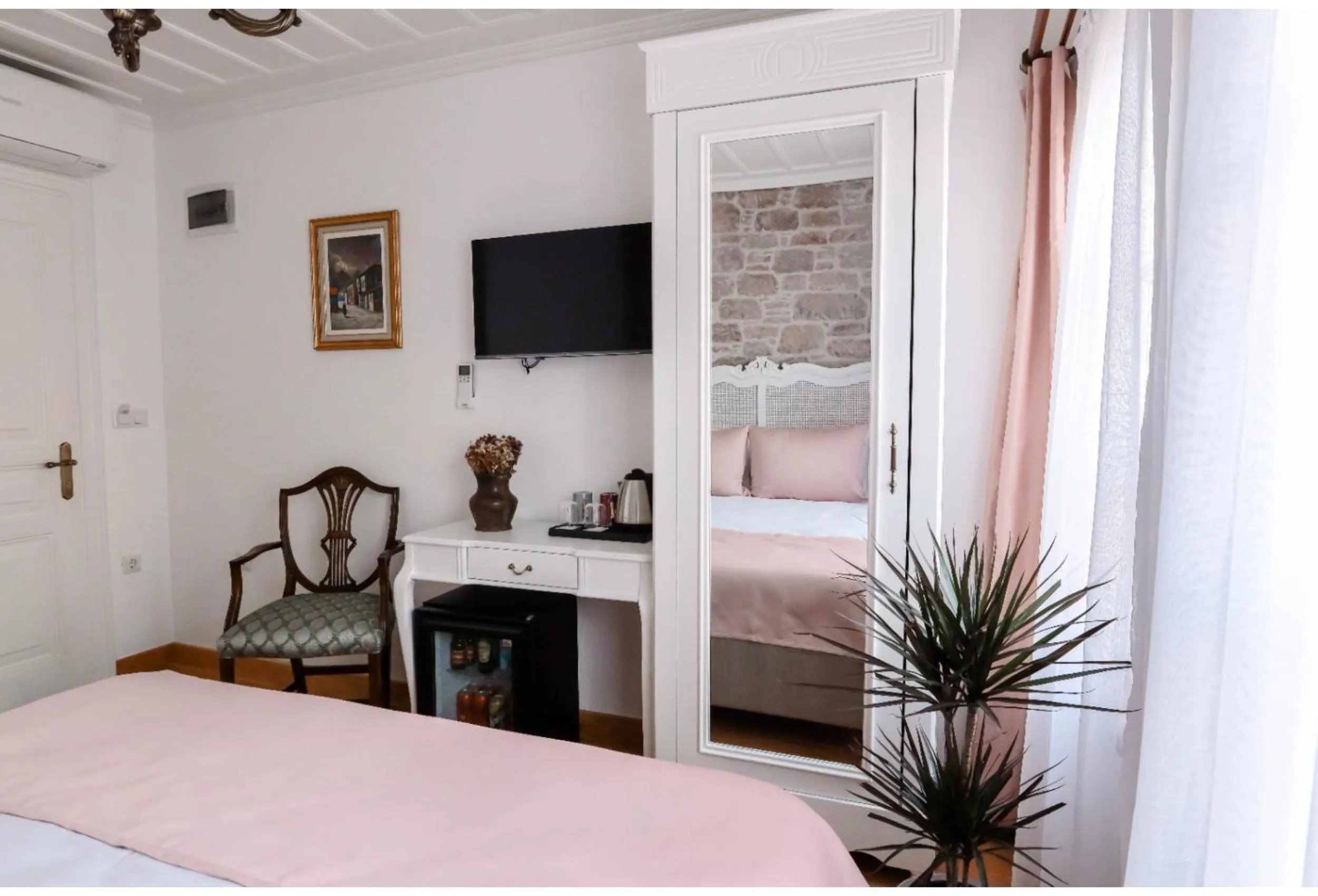 Bed in Barıs Otel Cunda