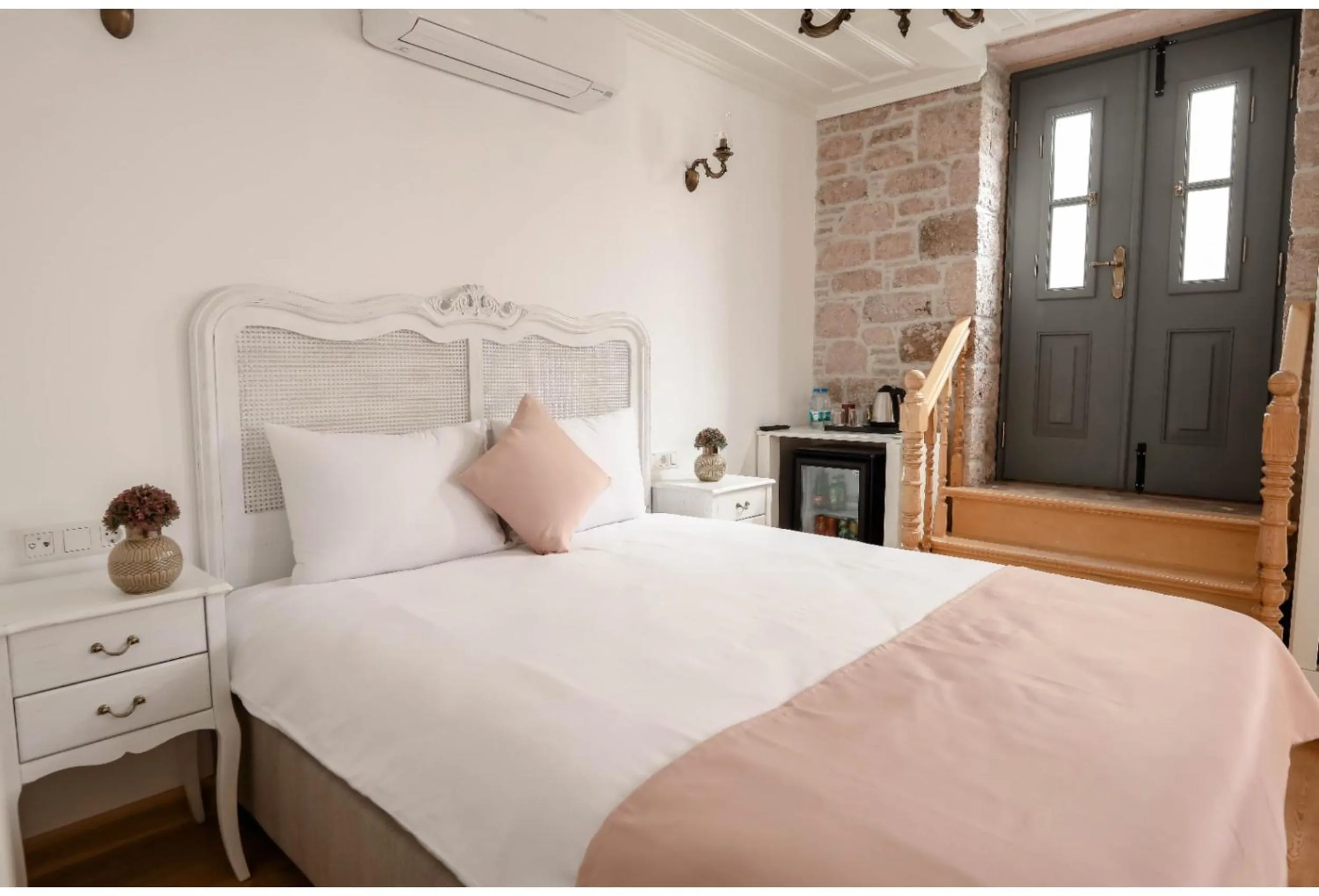 Bed in Barıs Otel Cunda