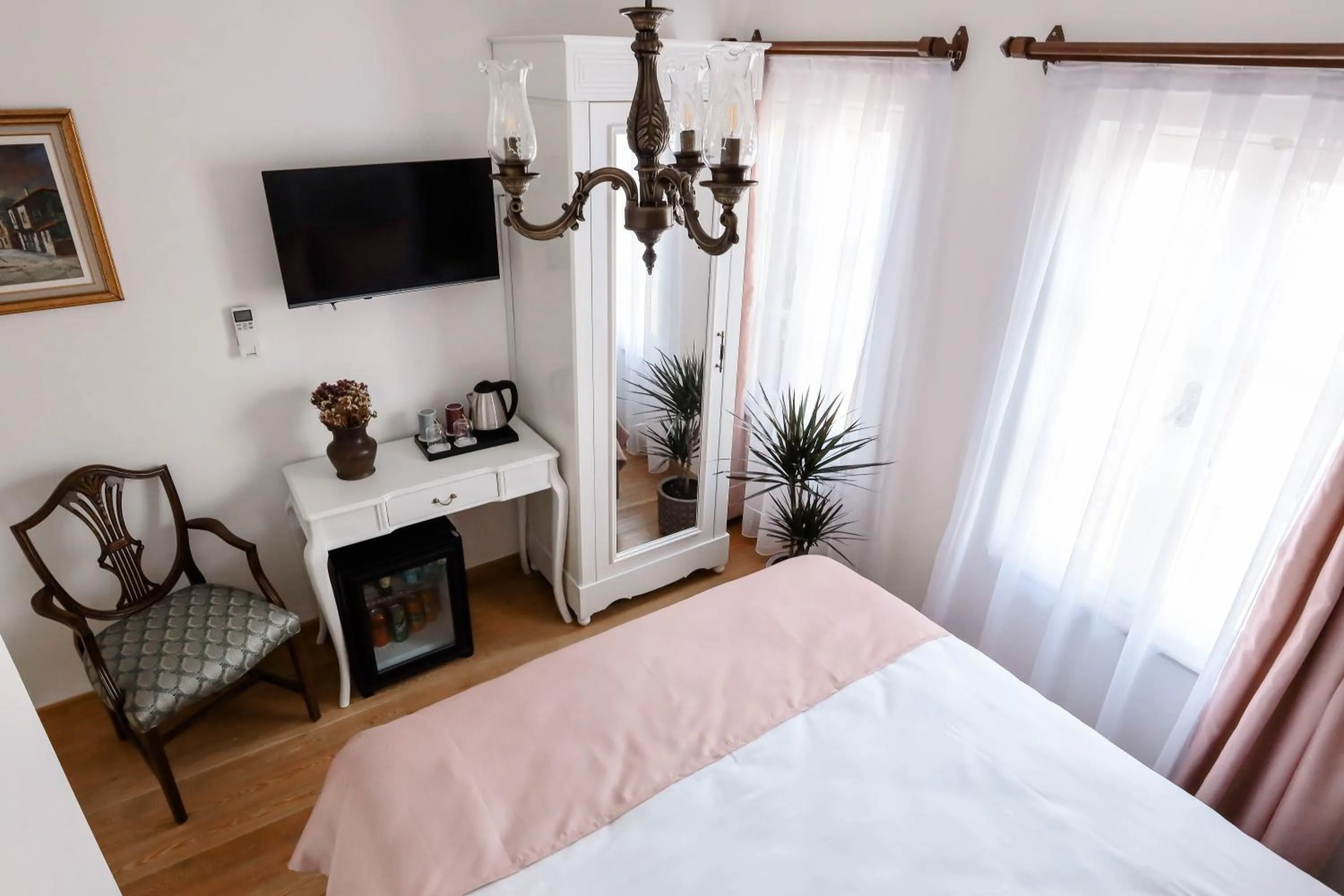 Bed in Barıs Otel Cunda