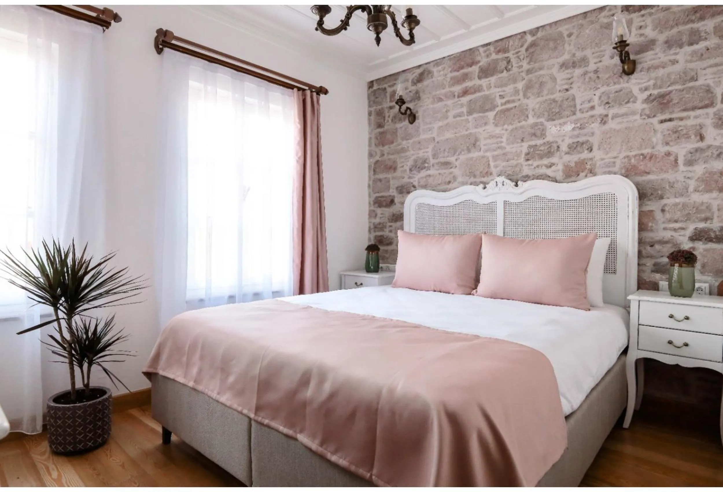 Bed in Barıs Otel Cunda