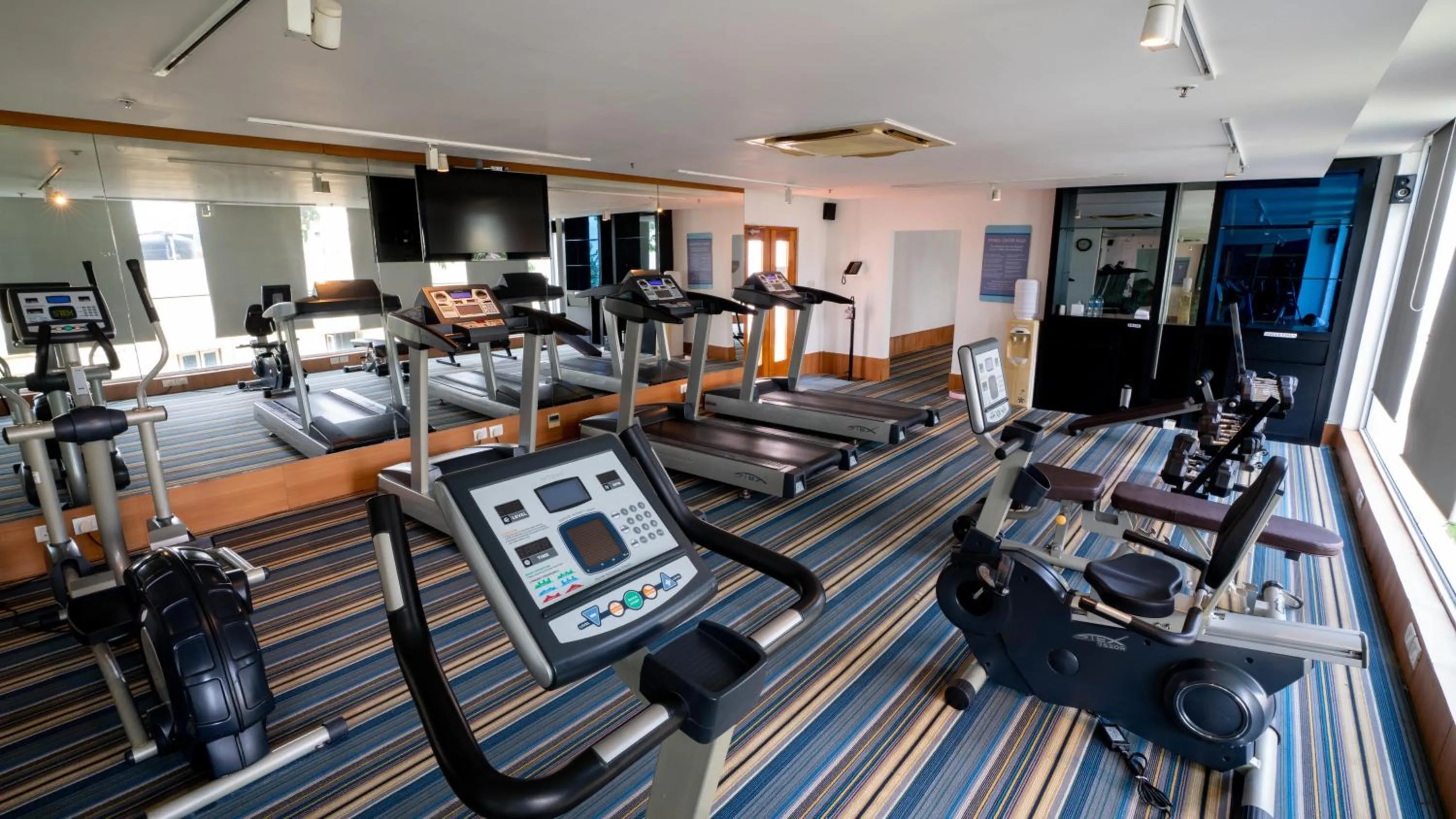 Fitness centre/facilities in Hotel Halez