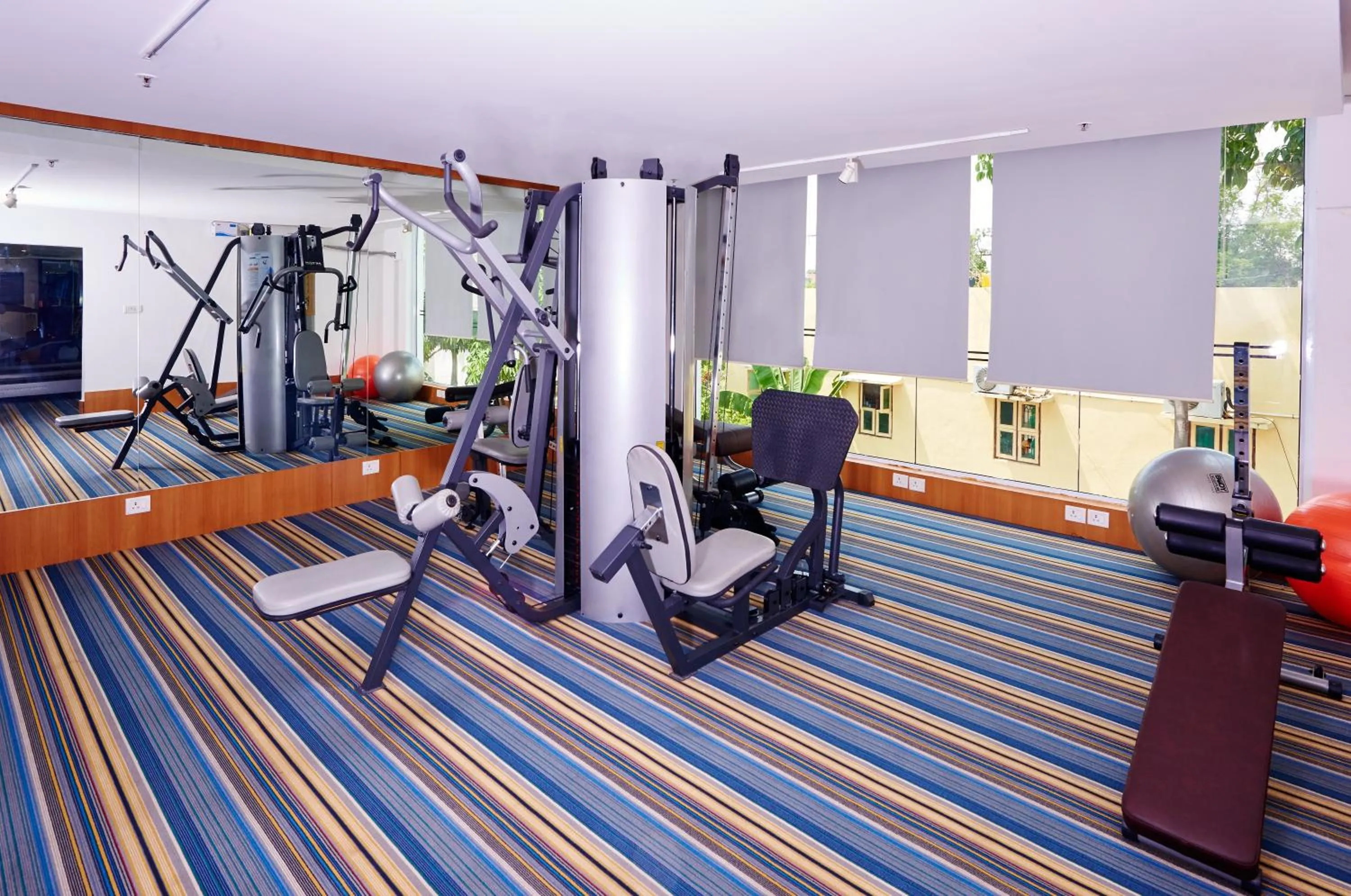 Fitness centre/facilities in Hotel Halez