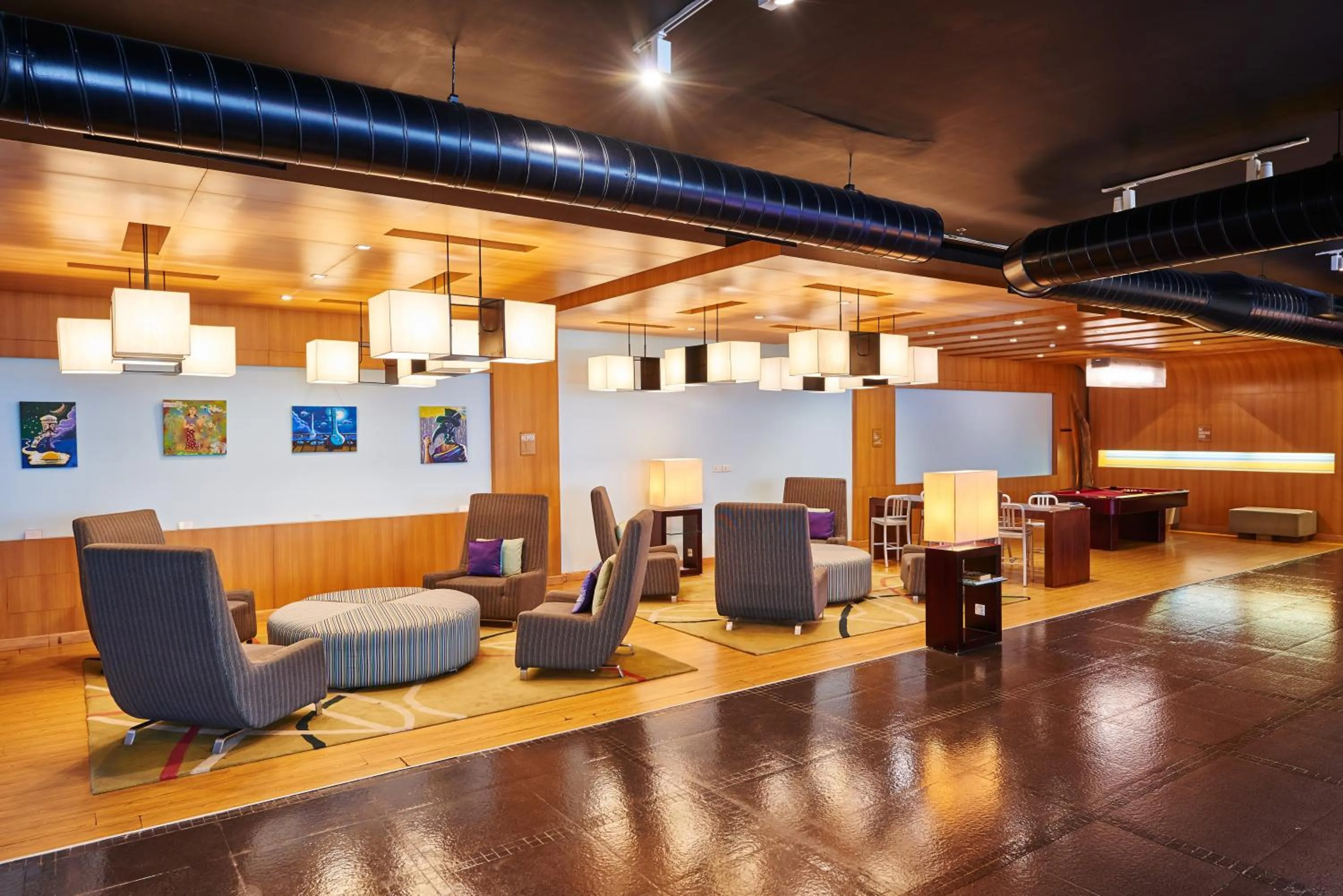 Seating area in Hotel Halez