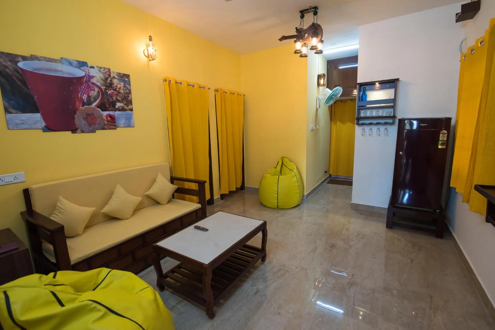 Living room in Cheerful 2-bedroom near Auro Beach