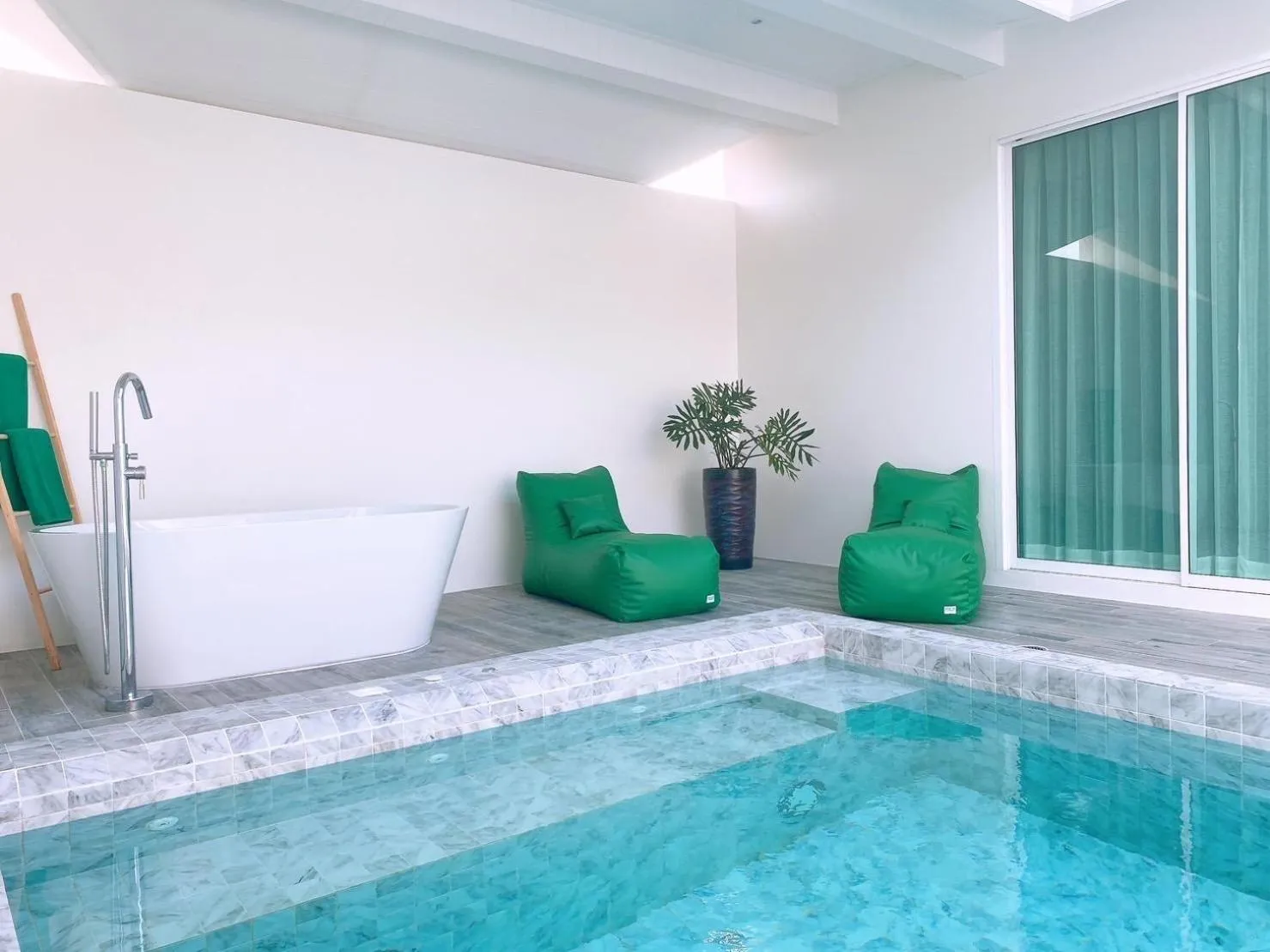 Photo of the whole room in The Pin Boutique Pool Villa Krabi