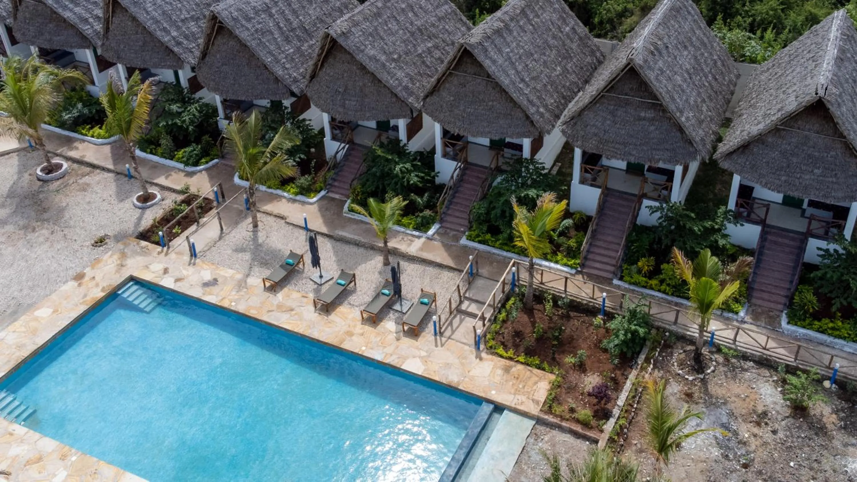 Bird's eye view in Jabali Bungalows Lodge