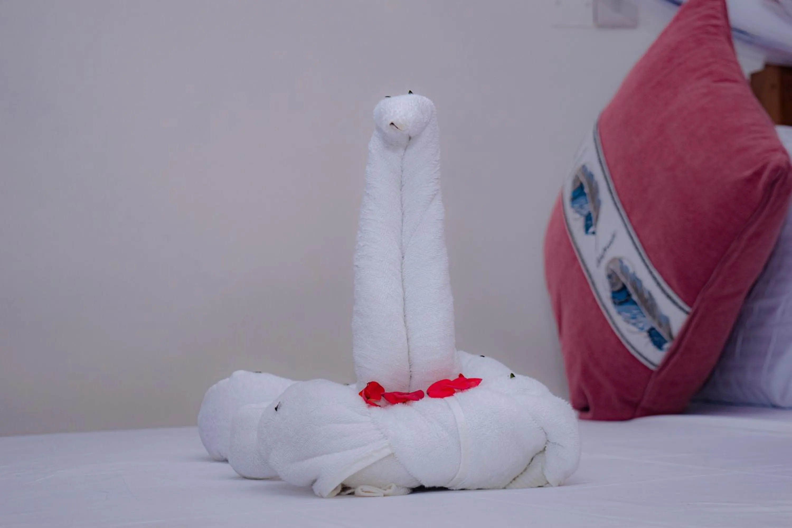 Bed in Jabali Bungalows Lodge