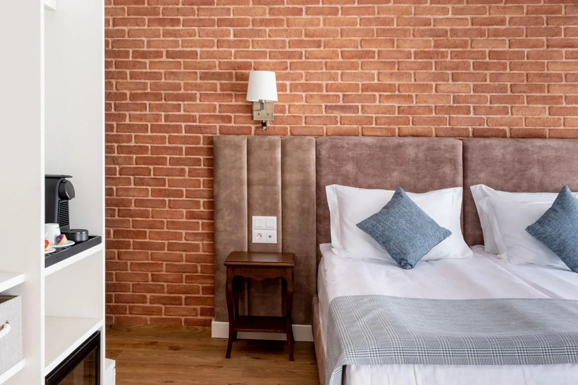 Bed in Villa Flavia Heritage Boutique Hotel