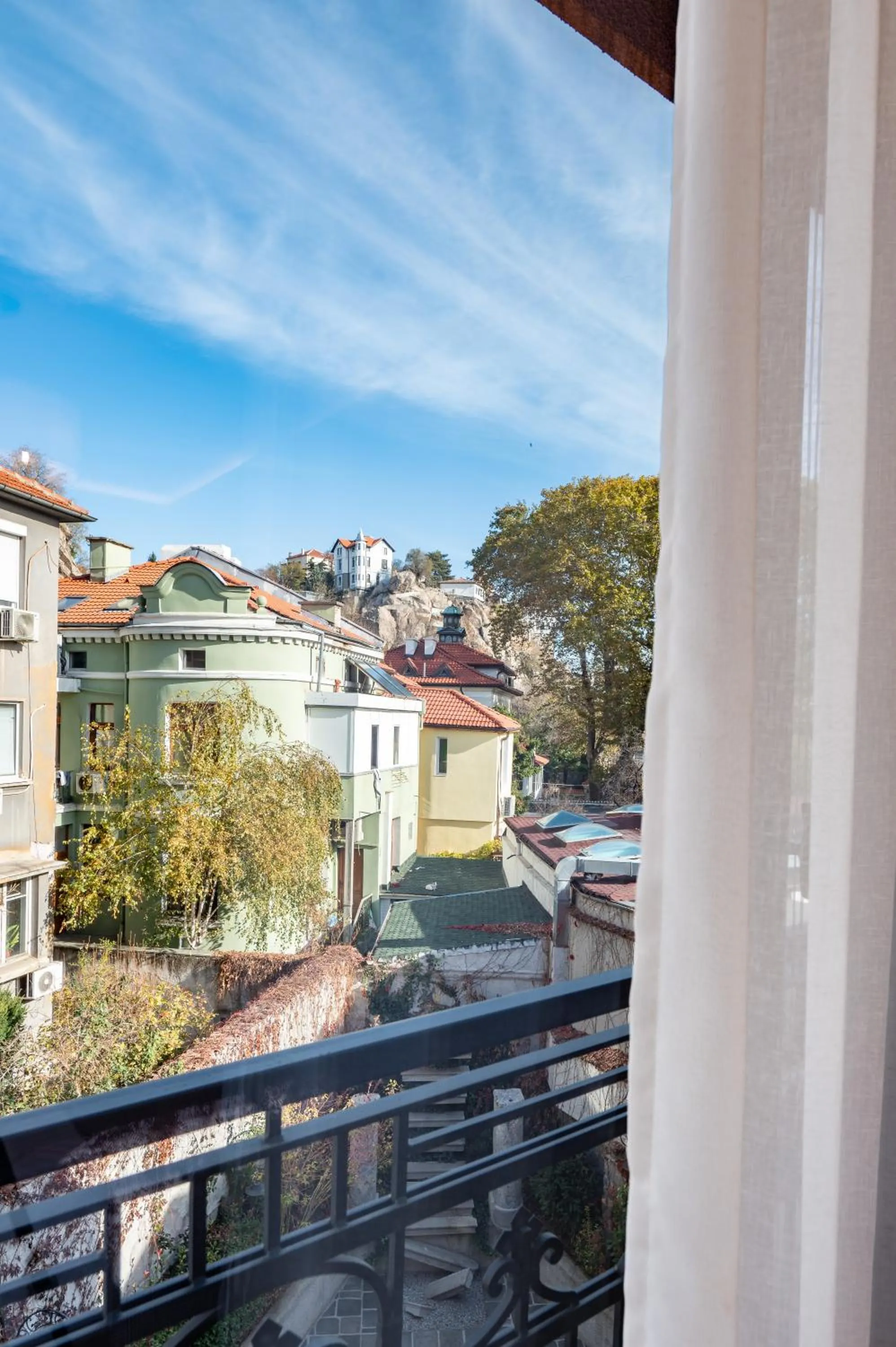 Garden view in Villa Flavia Heritage Boutique Hotel