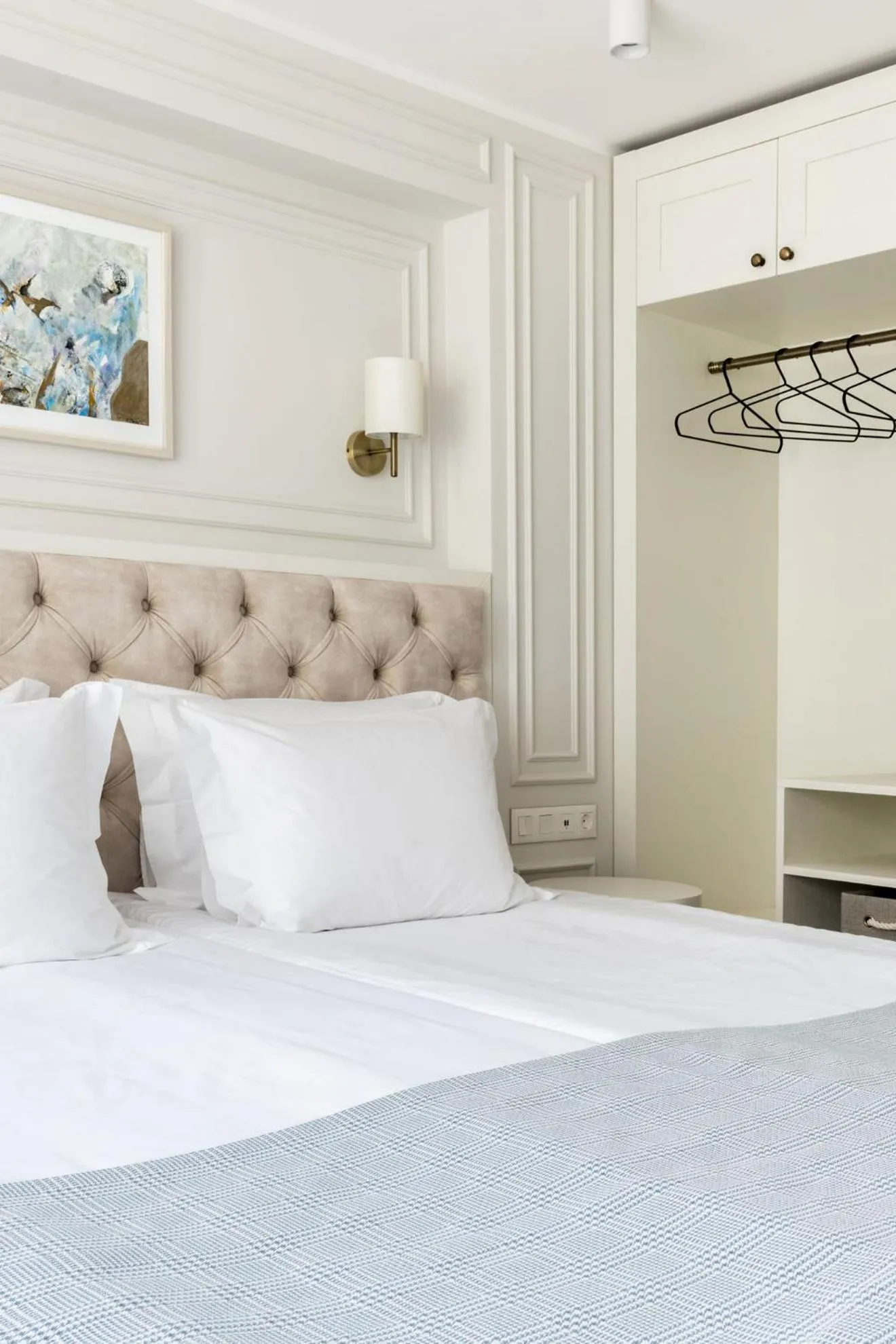 Bed in Villa Flavia Heritage Boutique Hotel