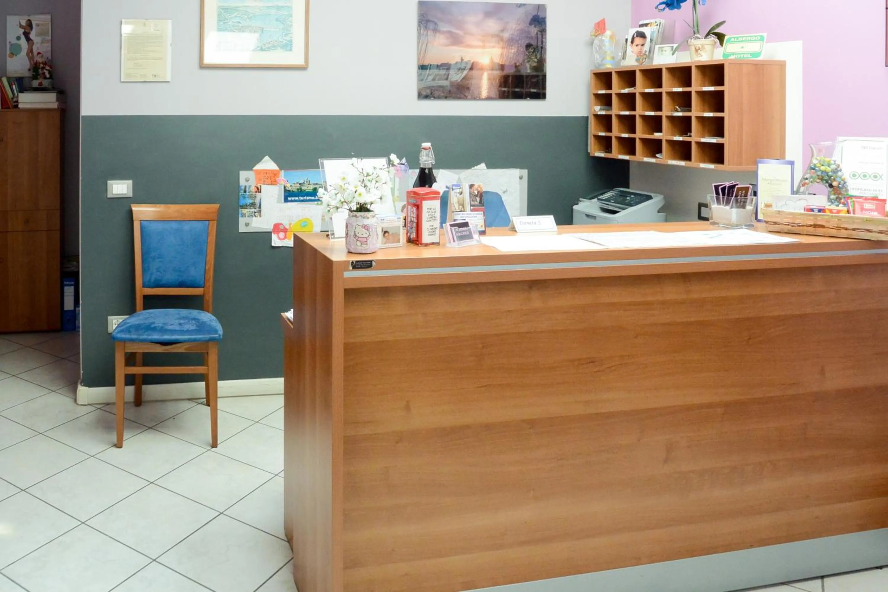 Lobby or reception in Albergo Meublè Abatjour