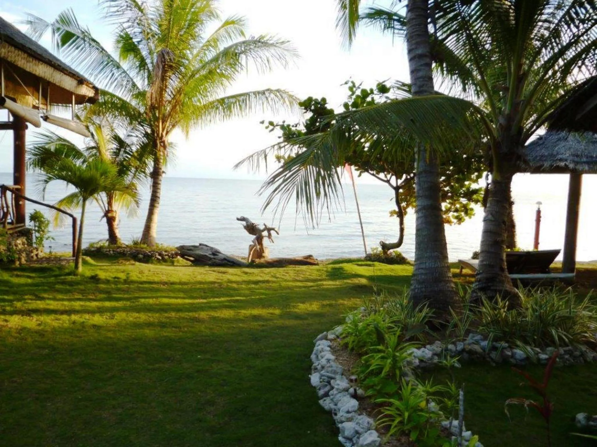 Garden in Lazi Beach Club Resort