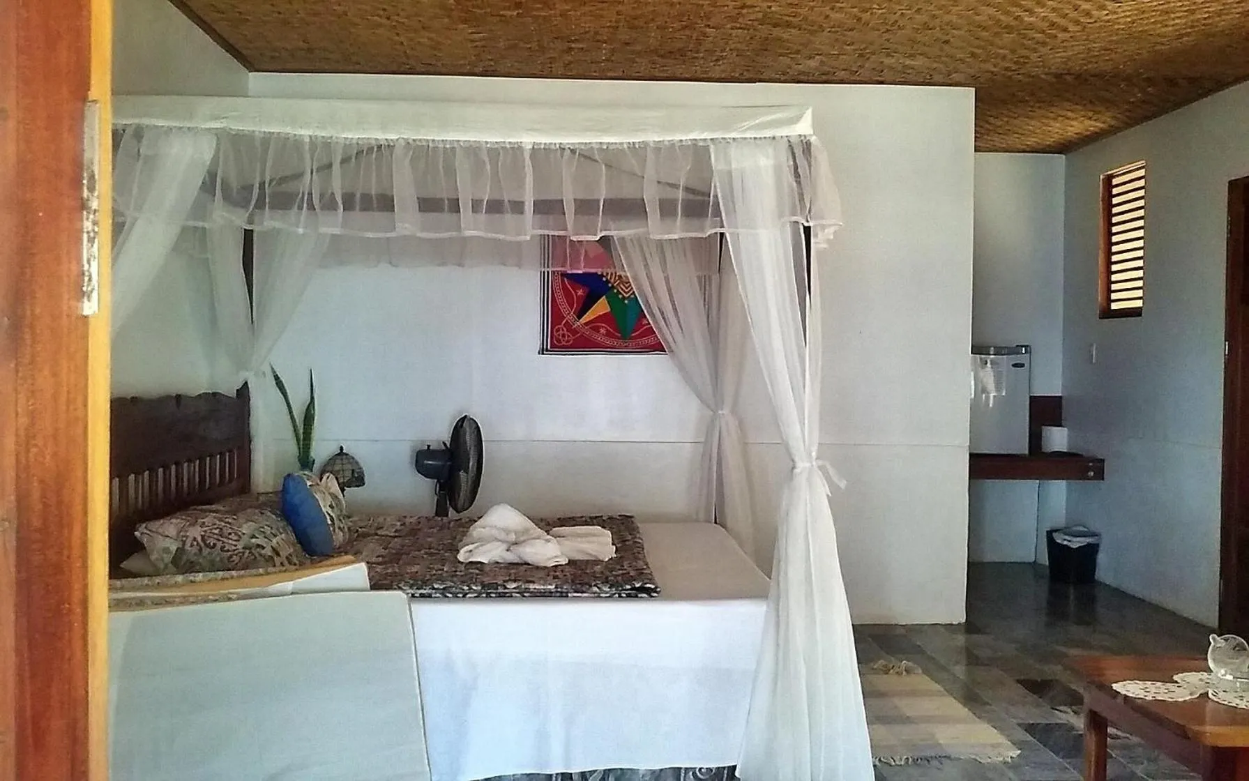 Bedroom in Lazi Beach Club Resort