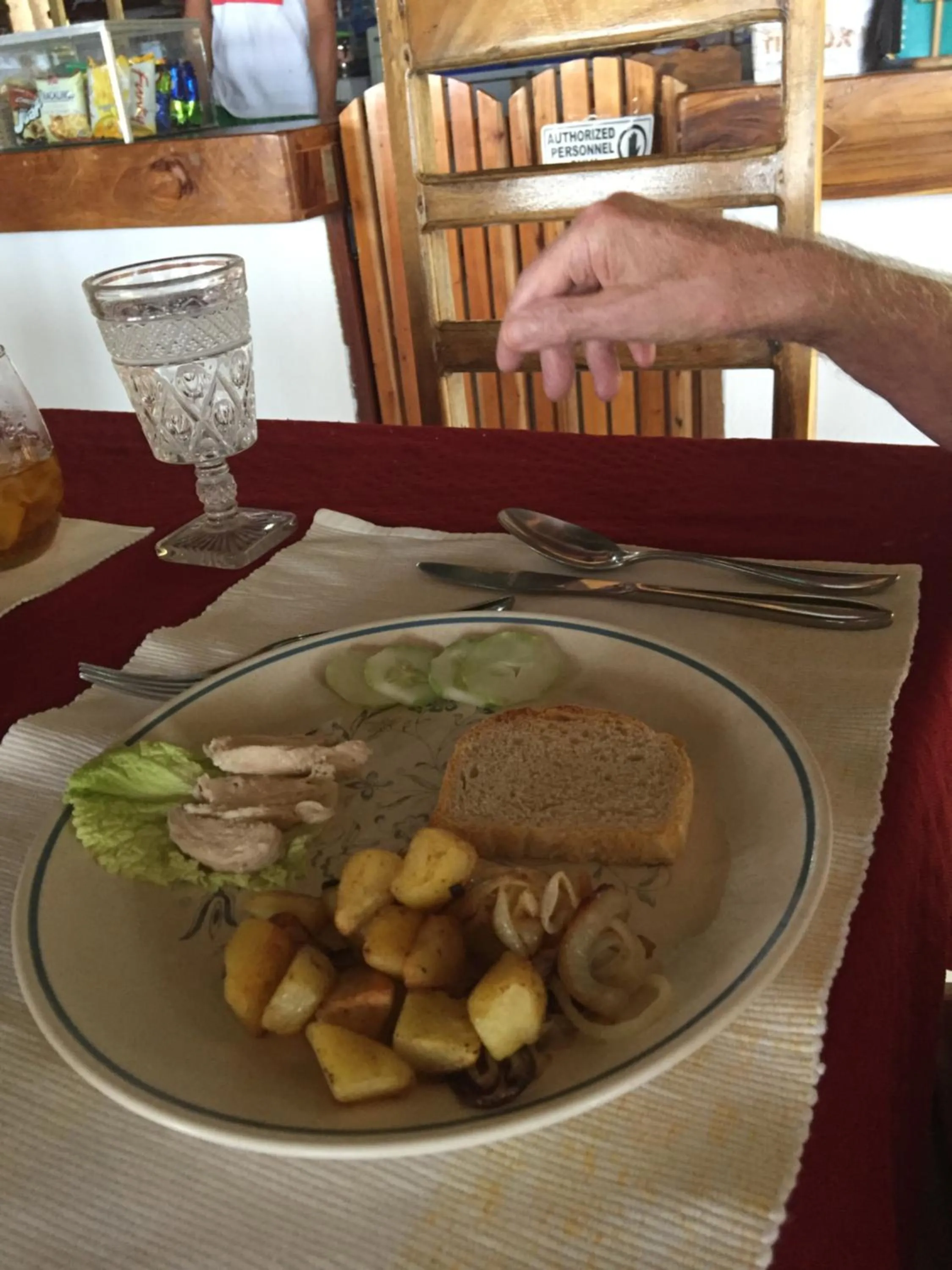 Restaurant/places to eat in Lazi Beach Club Resort