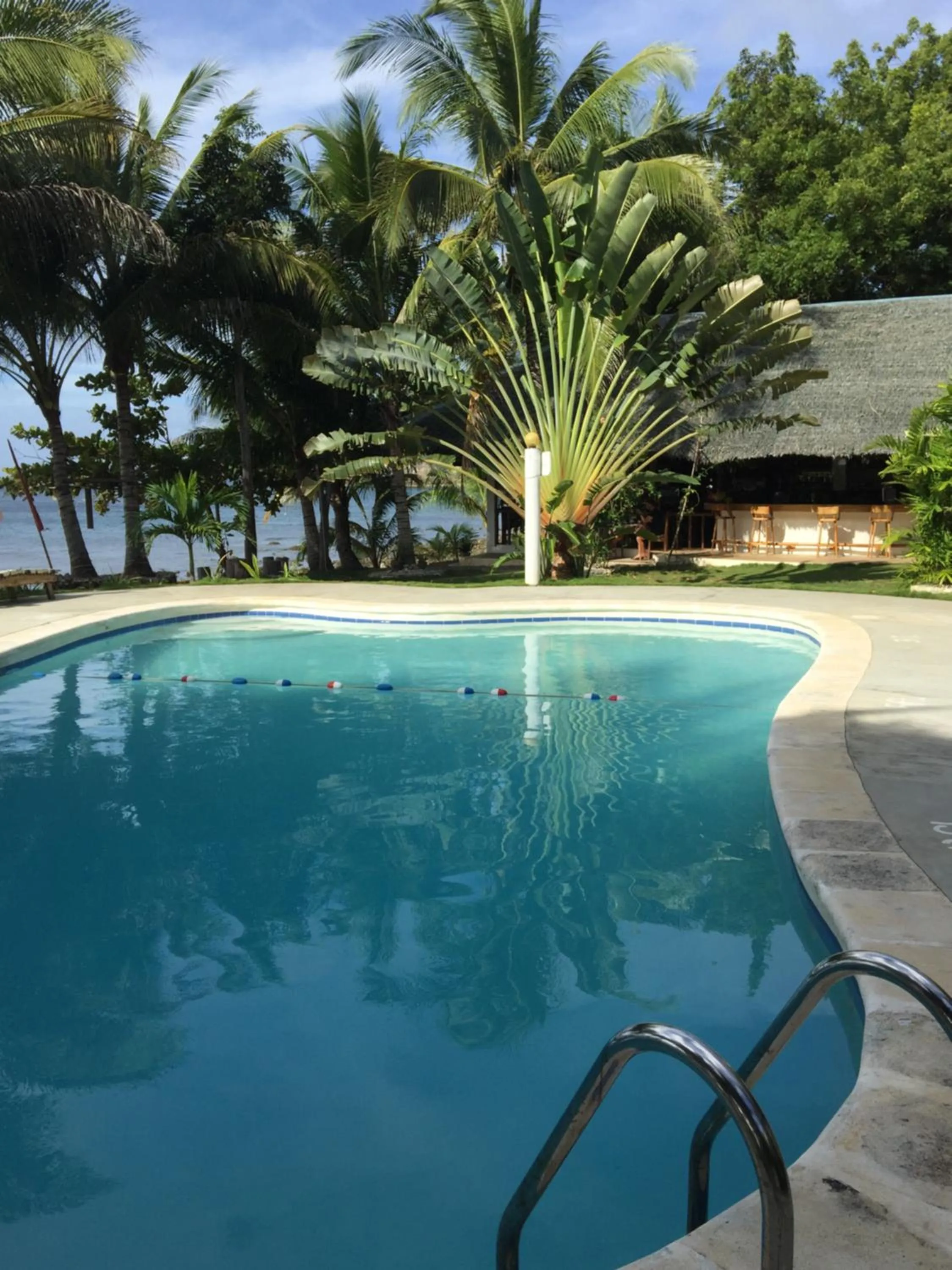 Swimming pool in Lazi Beach Club Resort