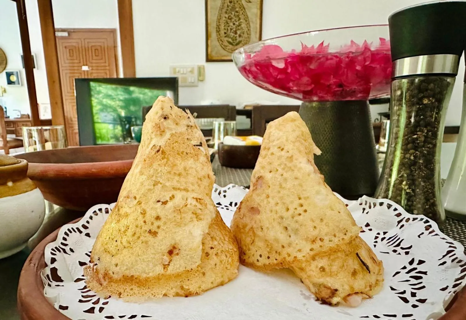 Food in Thikana Delhi ( Boutique B&B)