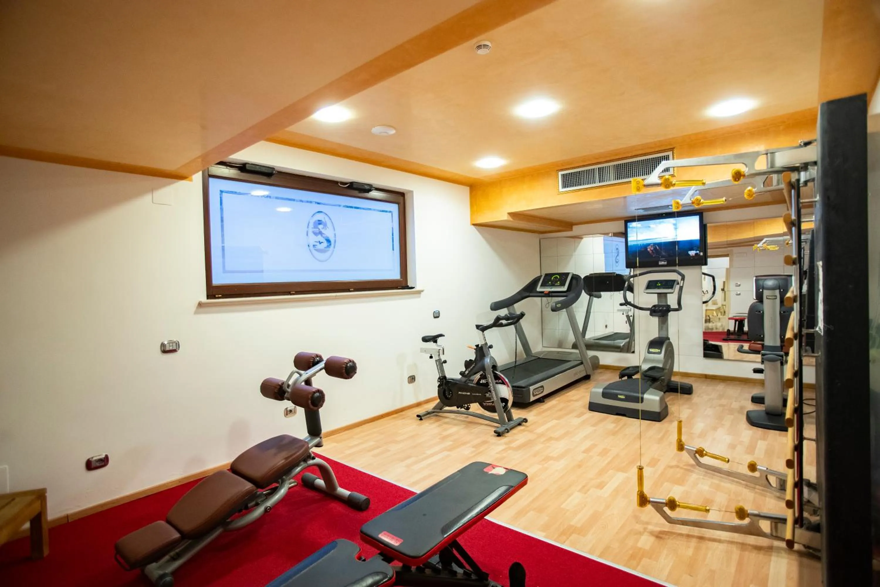 Fitness centre/facilities in Hotel Il Principe