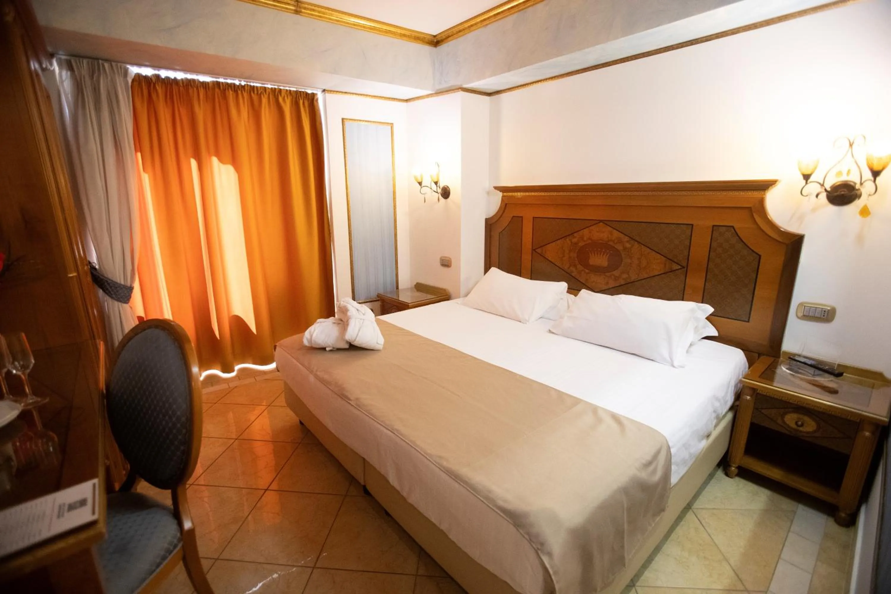 Bed in Hotel Il Principe