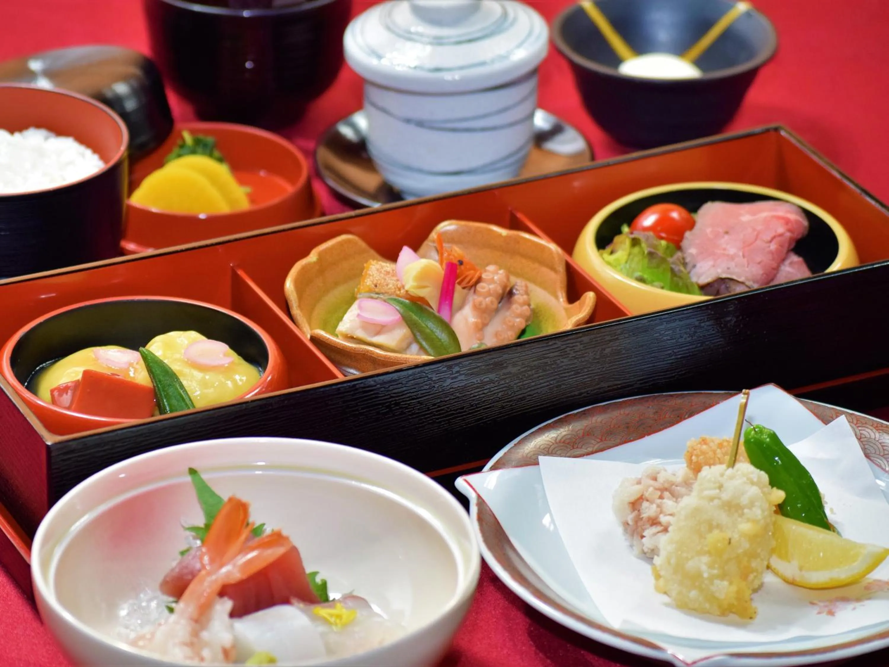 Lunch in Grand Park Hotel Okubiwako Makino