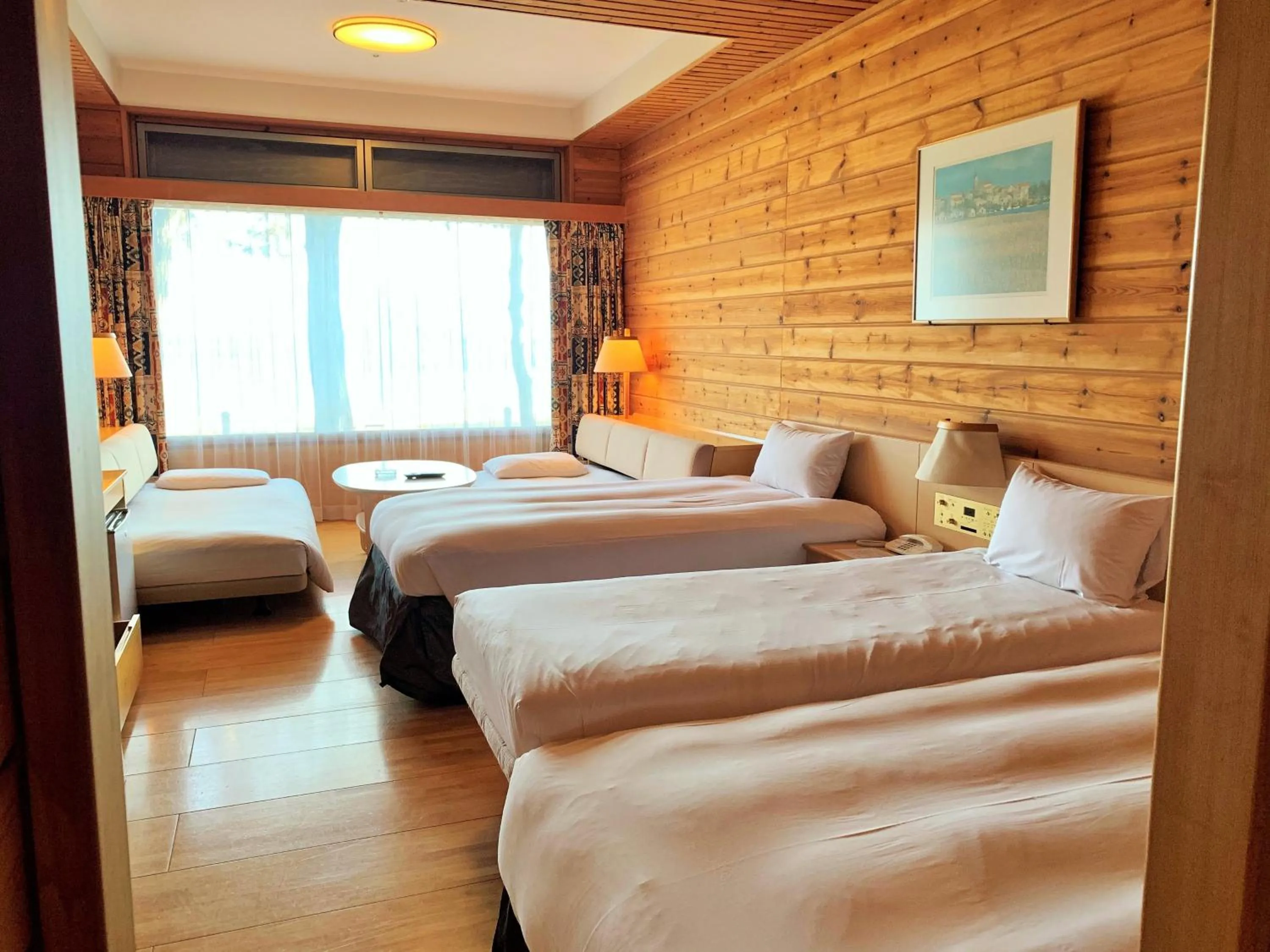 Photo of the whole room, Bed in Grand Park Hotel Okubiwako Makino