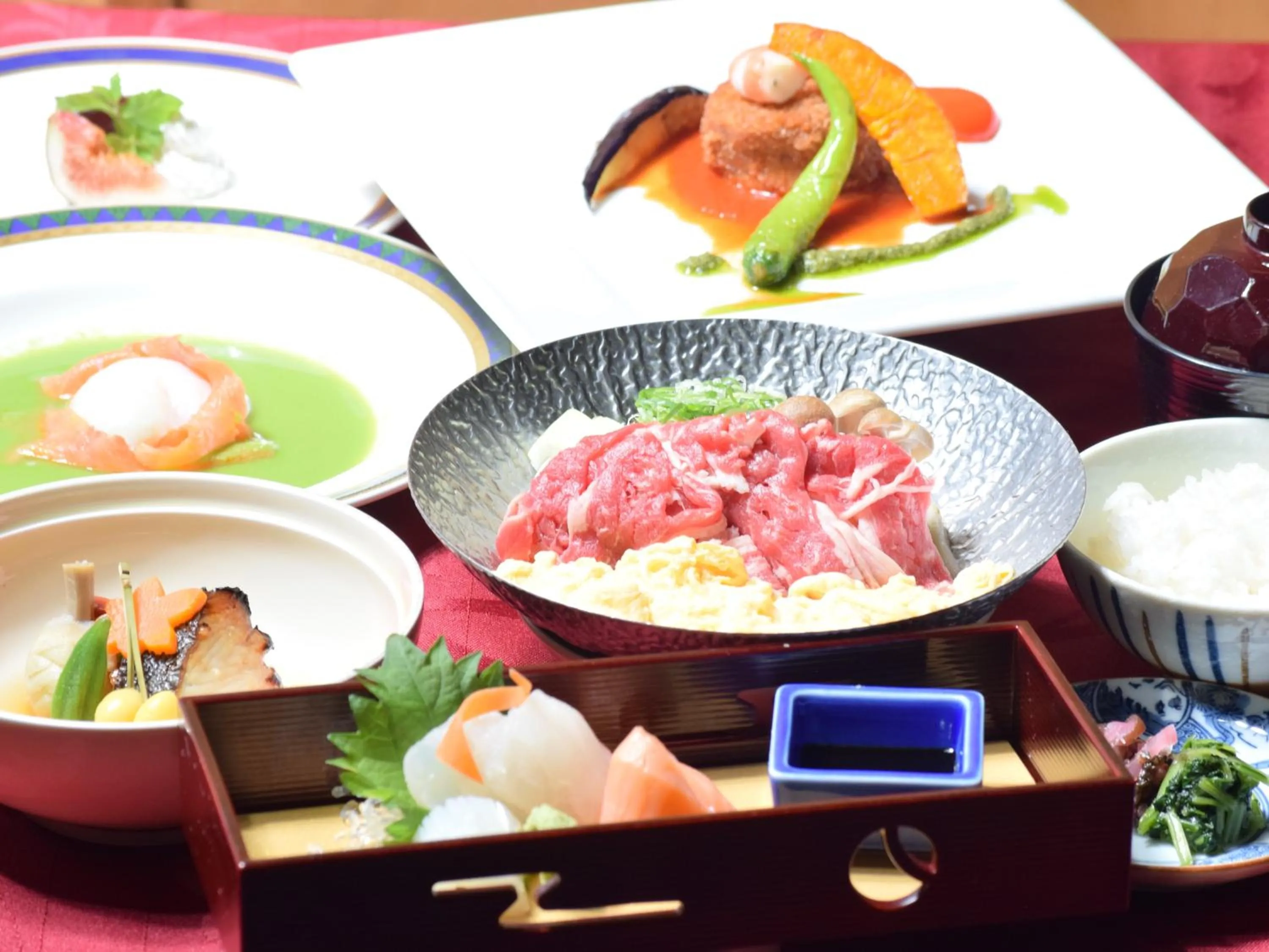 Dinner in Grand Park Hotel Okubiwako Makino