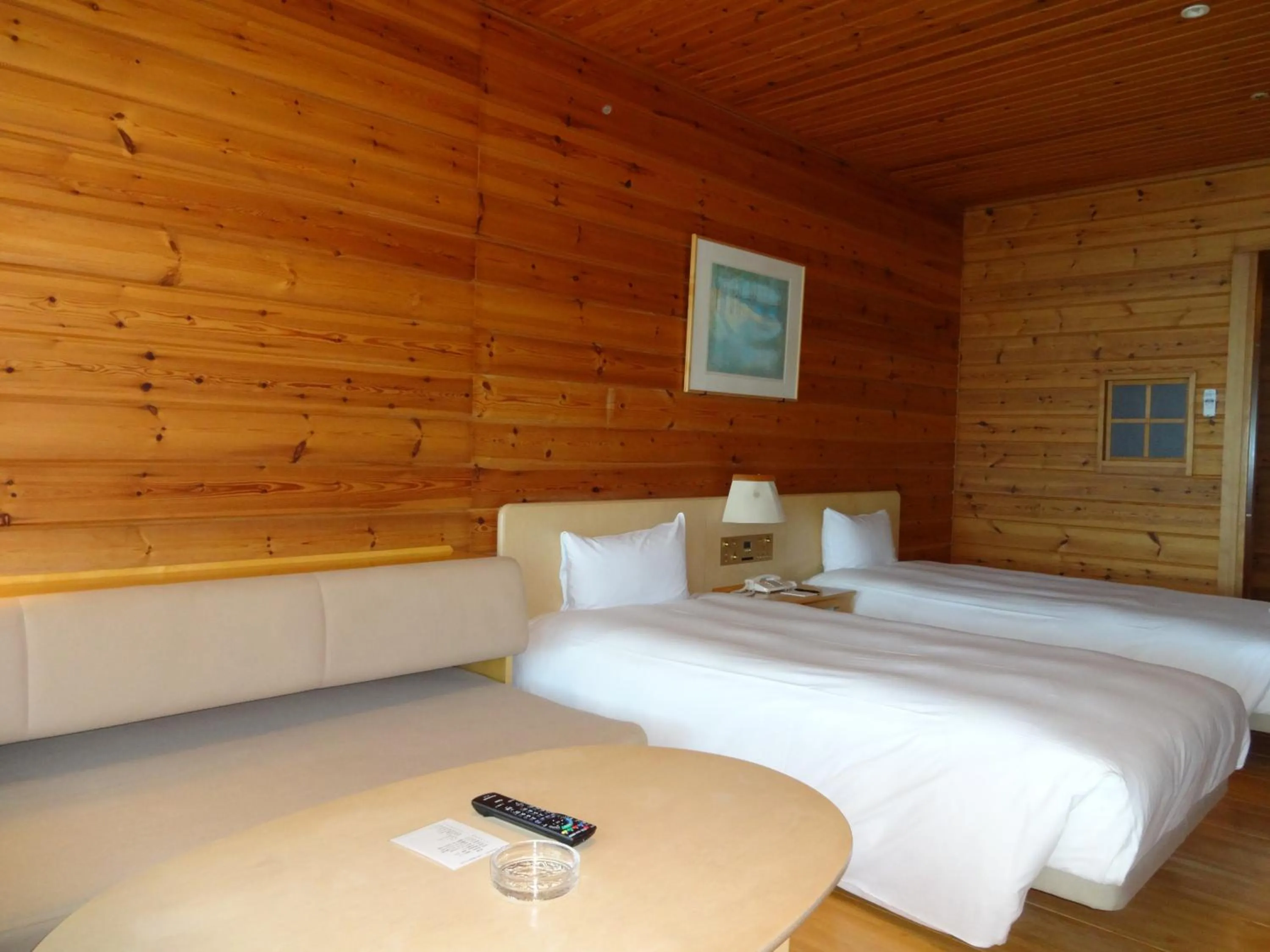 Photo of the whole room, Bed in Grand Park Hotel Okubiwako Makino